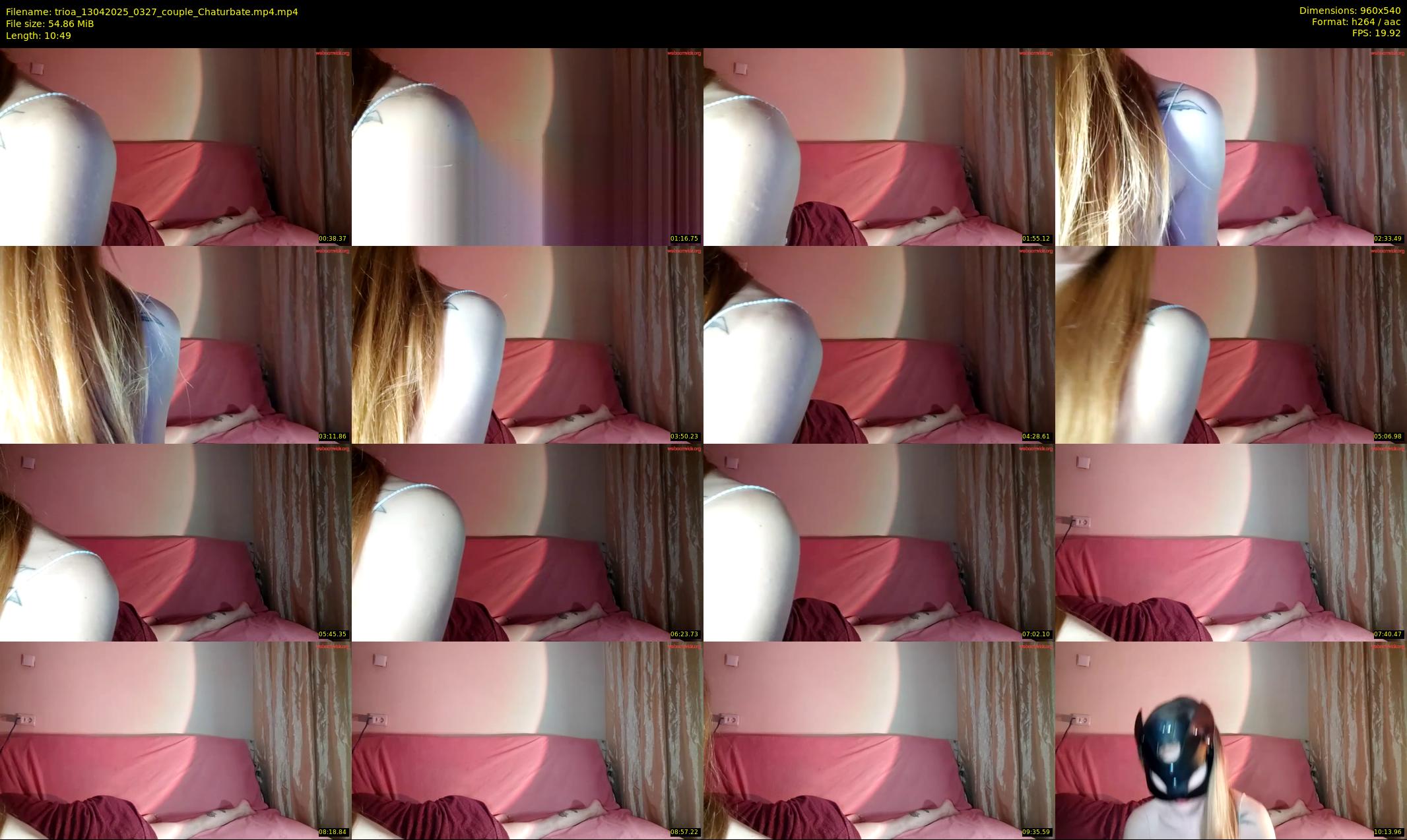trioa — 11 minute Chaturbate couple cam show recording, 480p, Apr 13, 2025