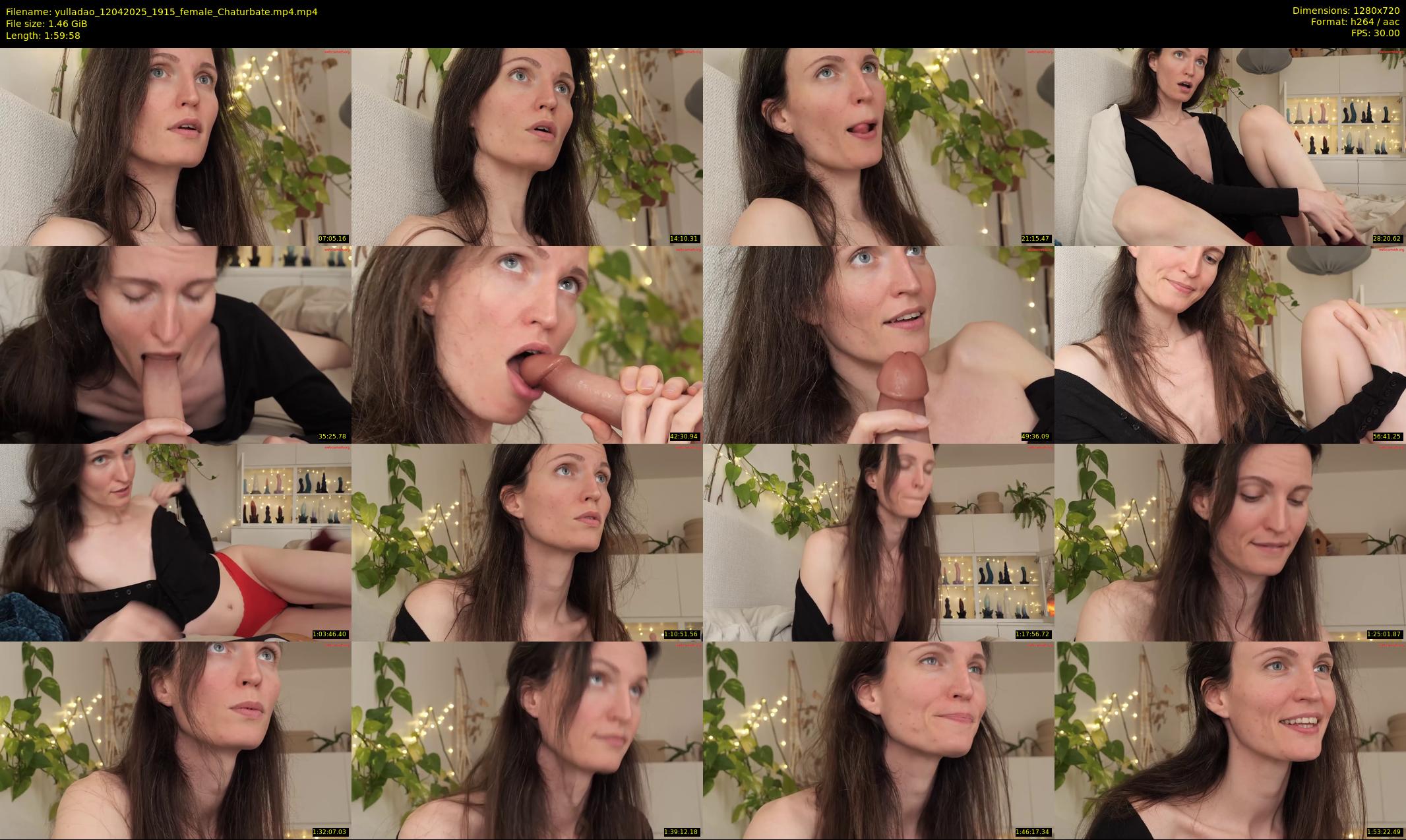 yulladao — 120 minute Chaturbate female cam show recording, 720p, Apr 12, 2025