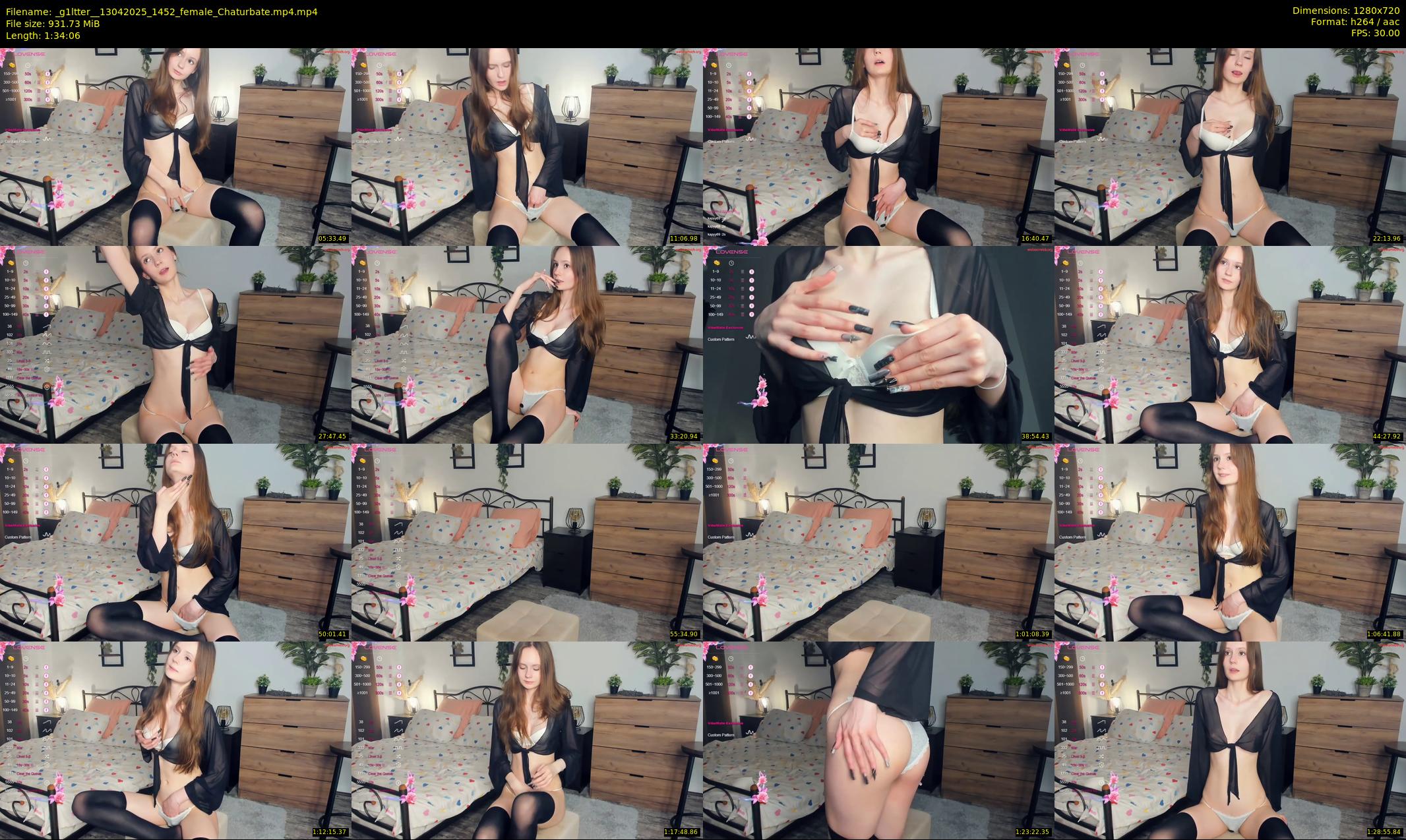 _g1ltter_ — 95 minute Chaturbate female cam show recording, 720p, Apr 13, 2025