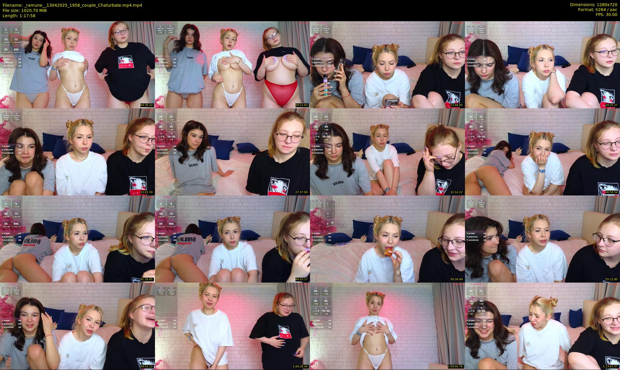 _ramune_ — 78 minute Chaturbate couple cam show recording, 720p, Apr 13, 2025
