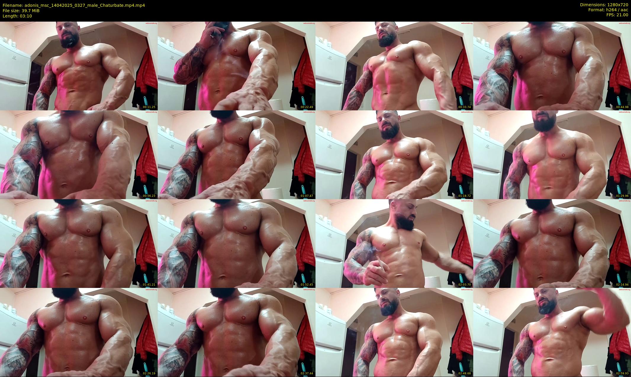adonis_msc — 4 minute Chaturbate male cam show recording, 720p, Apr 14, 2025