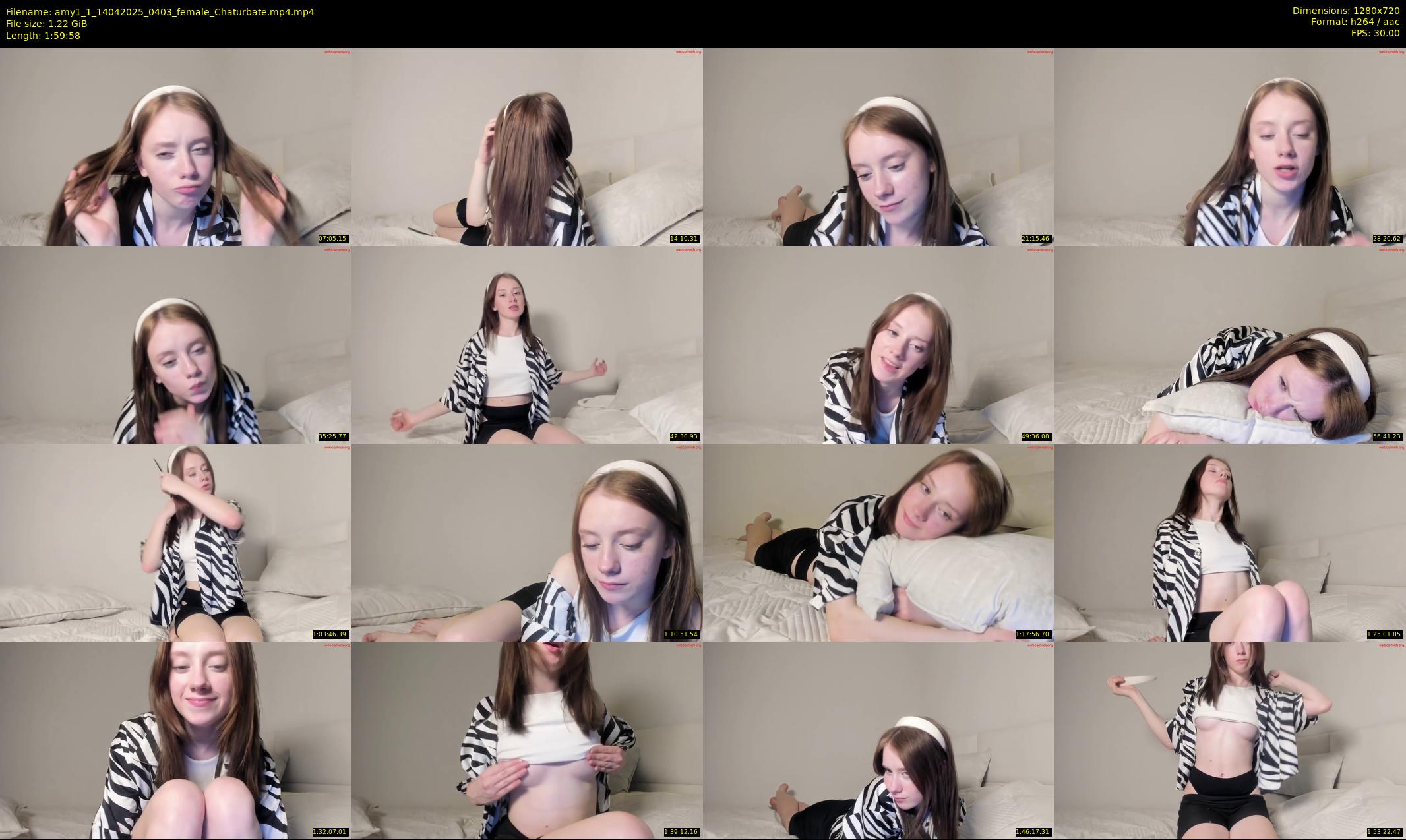 amy1_1 — 120 minute Chaturbate female cam show recording, 720p, Apr 14, 2025