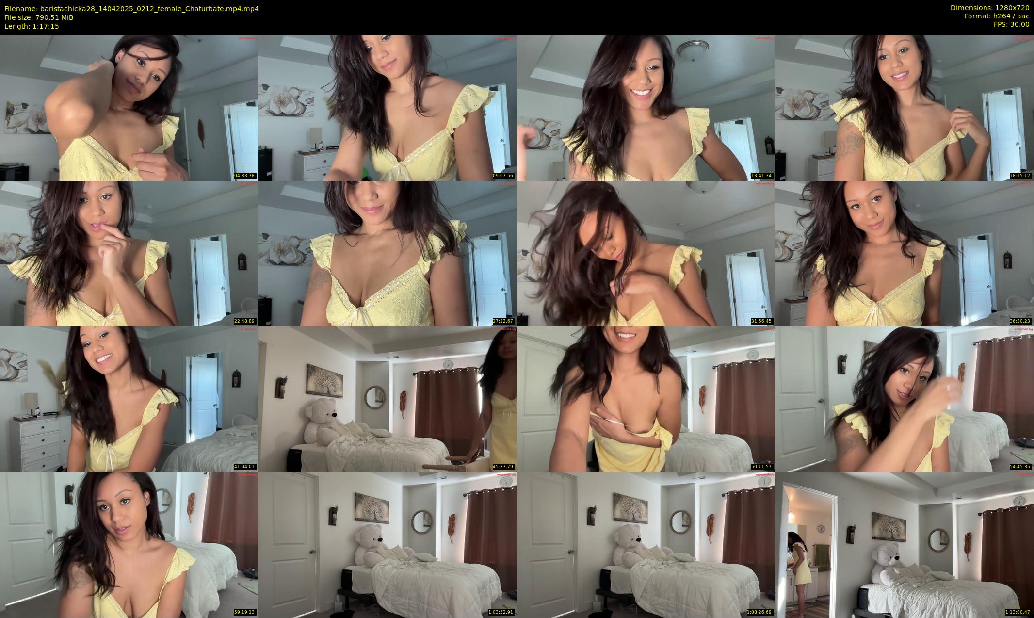 baristachicka28 — 78 minute Chaturbate female cam show recording, 720p, Apr 14, 2025