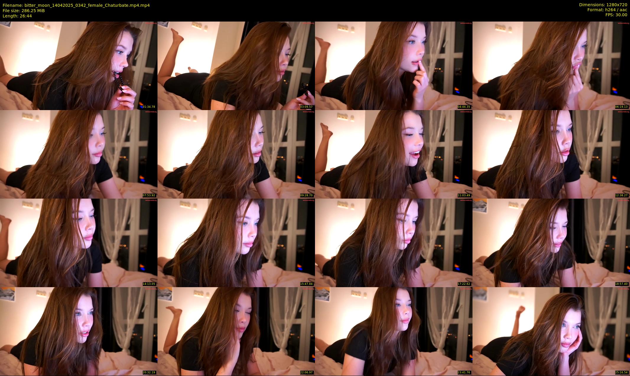 bitter_moon — 27 minute Chaturbate female cam show recording, 720p, Apr 14, 2025