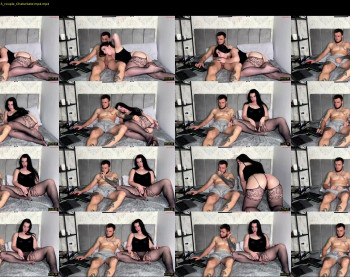blackeliss — 28 minute Chaturbate couple cam show recording, 720p, Apr 13, 2025