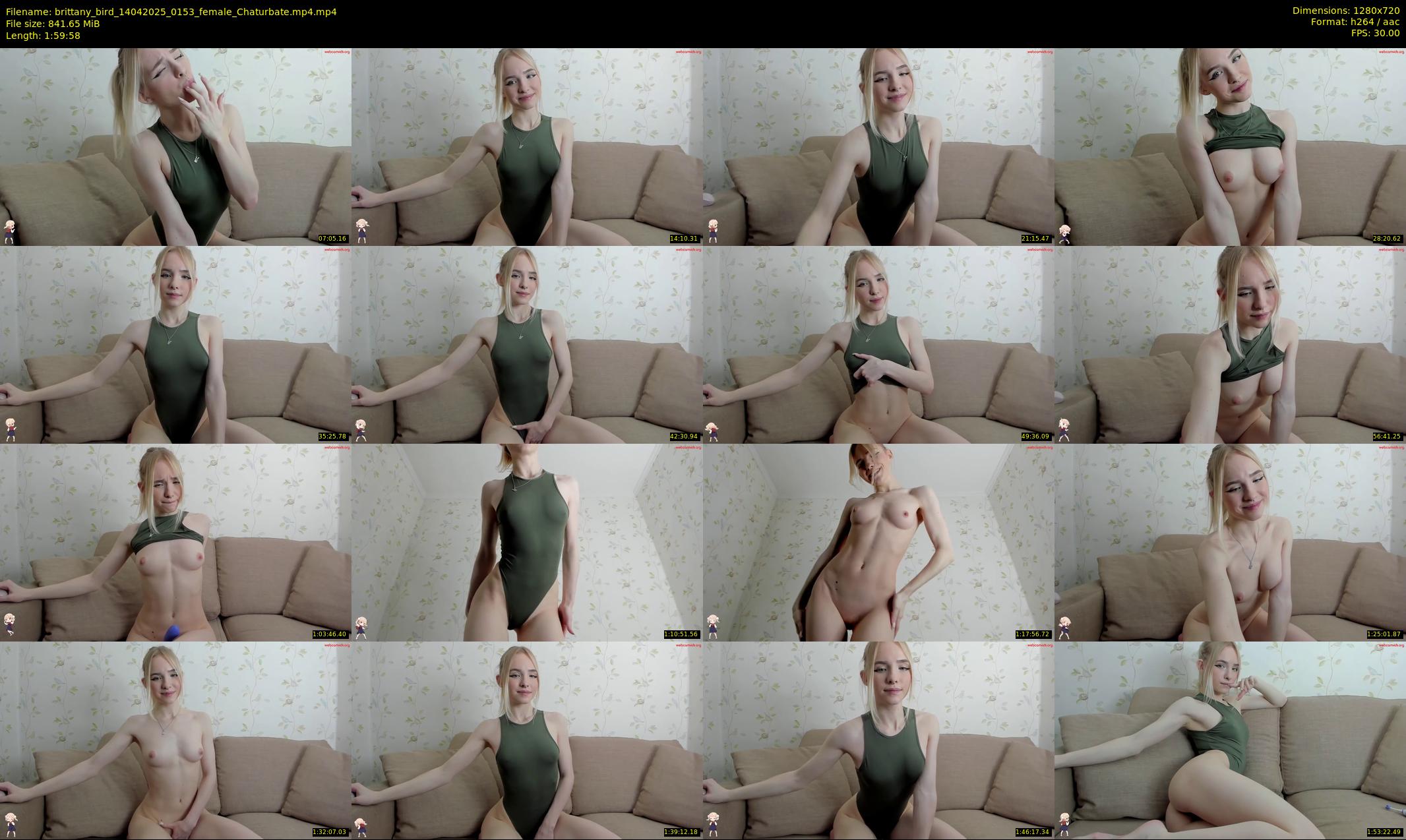 brittany_bird — 120 minute Chaturbate female cam show recording, 720p, Apr 14, 2025
