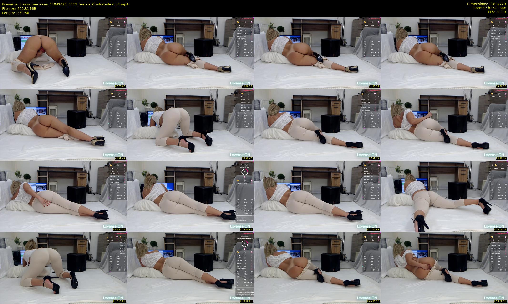 classy_medeeea — 120 minute Chaturbate female cam show recording, 720p, Apr 14, 2025