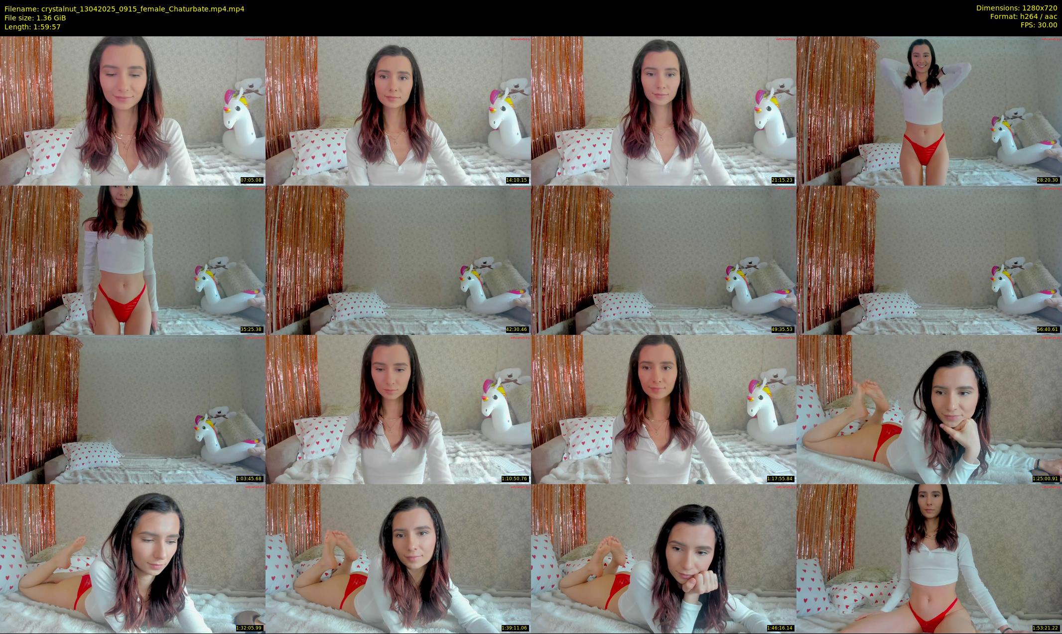 crystalnut — 120 minute Chaturbate female cam show recording, 720p, Apr 13, 2025