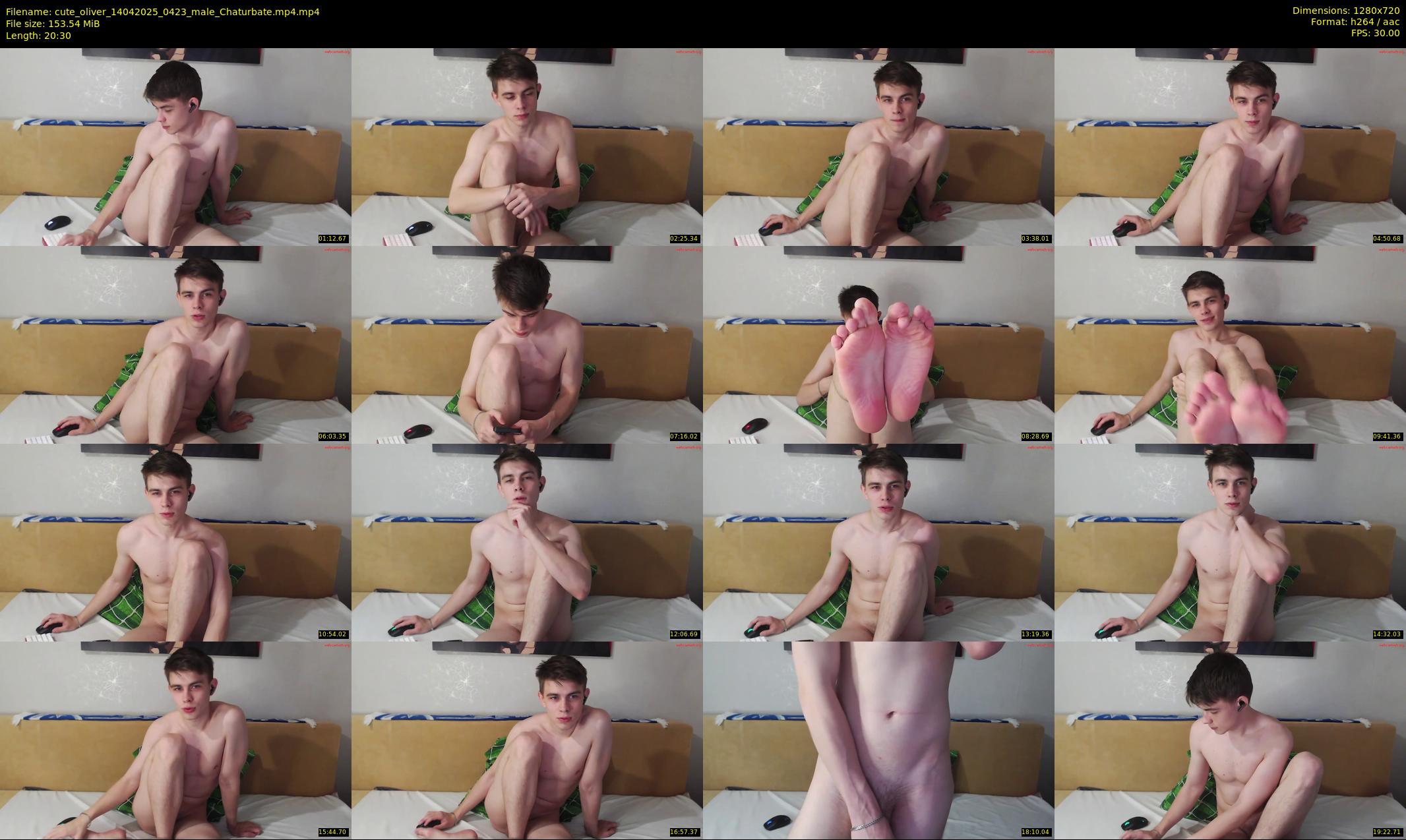 cute_oliver — 21 minute Chaturbate male cam show recording, 720p, Apr 14, 2025