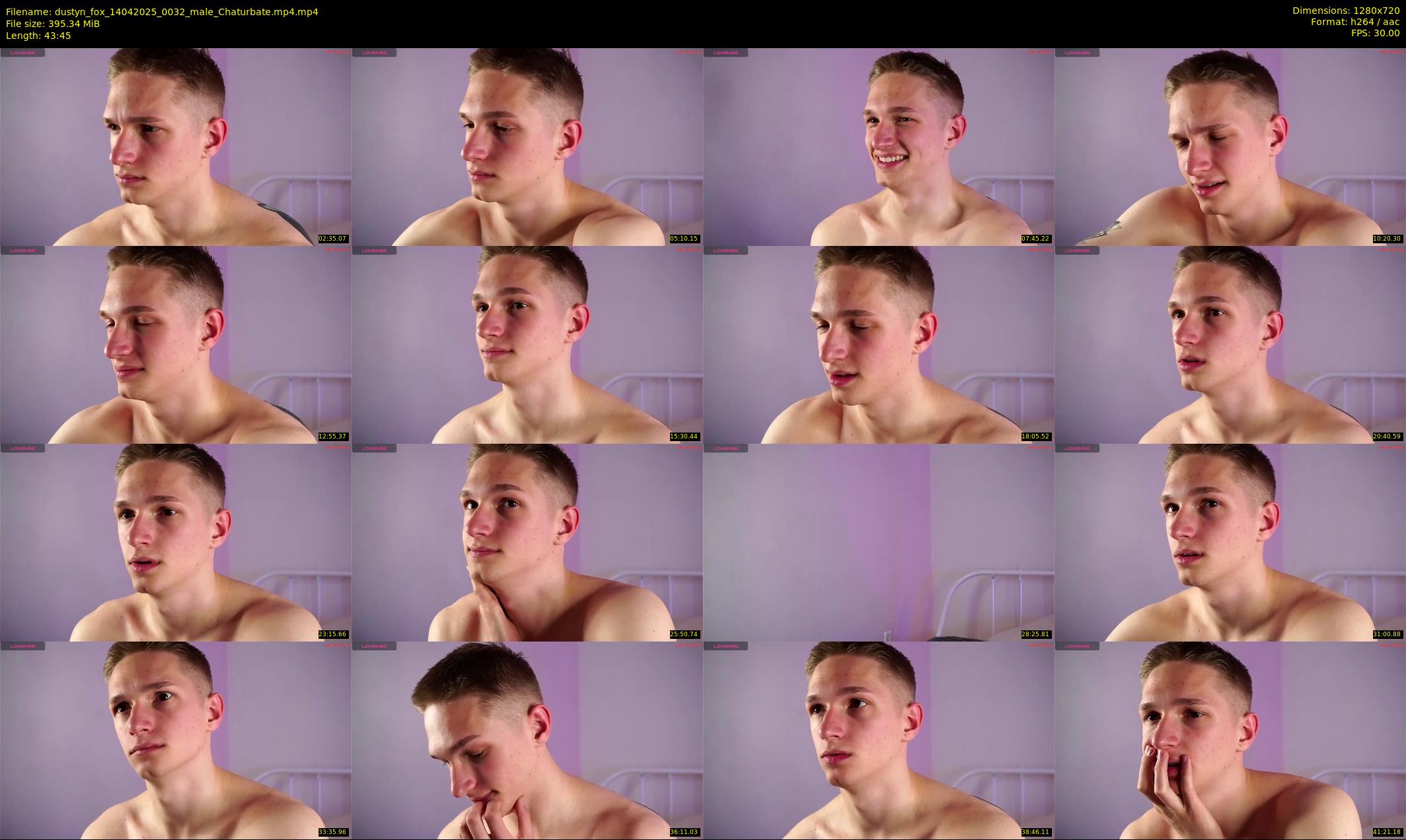 dustyn_fox — 44 minute Chaturbate male cam show recording, 720p, Apr 14, 2025