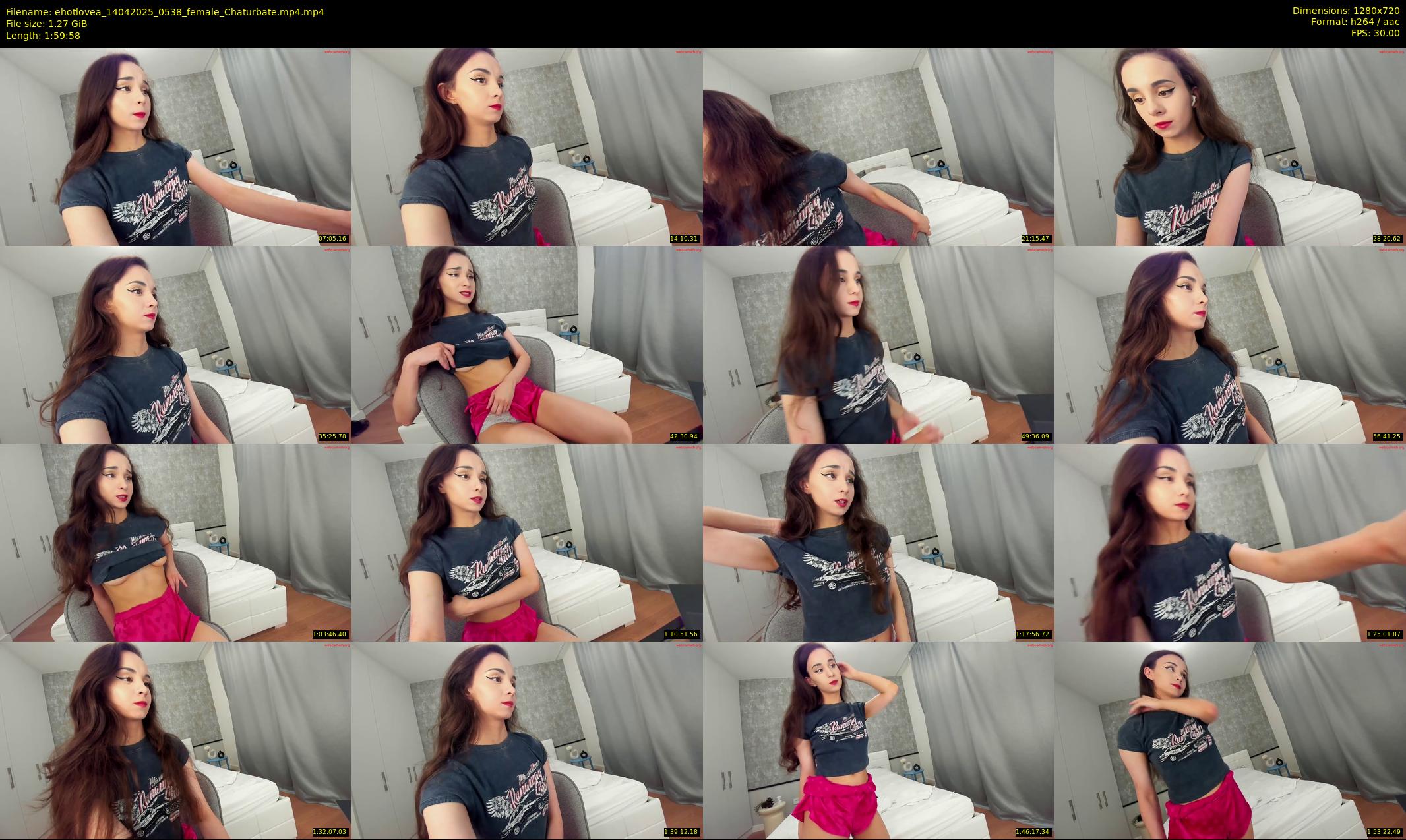 ehotlovea — 120 minute Chaturbate female cam show recording, 720p, Apr 14, 2025
