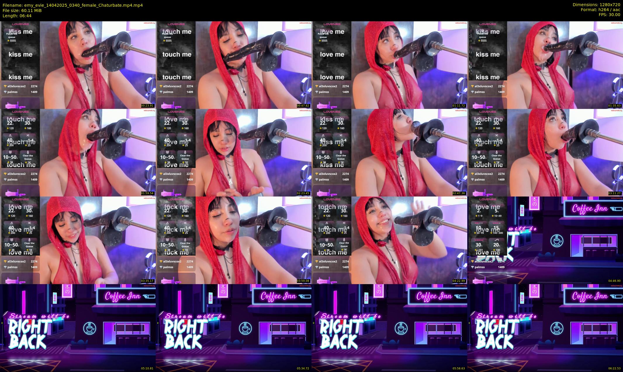 emy_evie — 7 minute Chaturbate female cam show recording, 720p, Apr 14, 2025