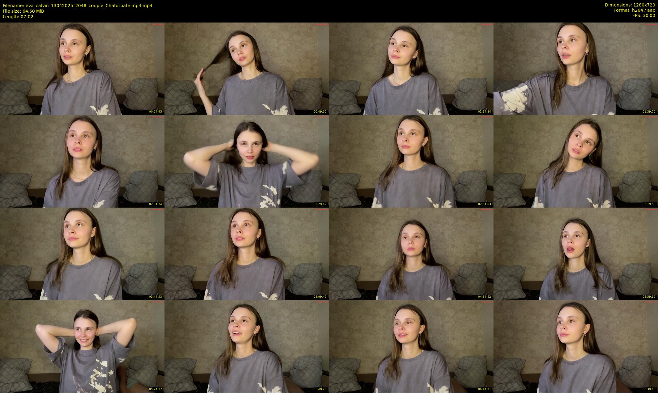 eva_calvin — 8 minute Chaturbate couple cam show recording, 720p, Apr 13, 2025