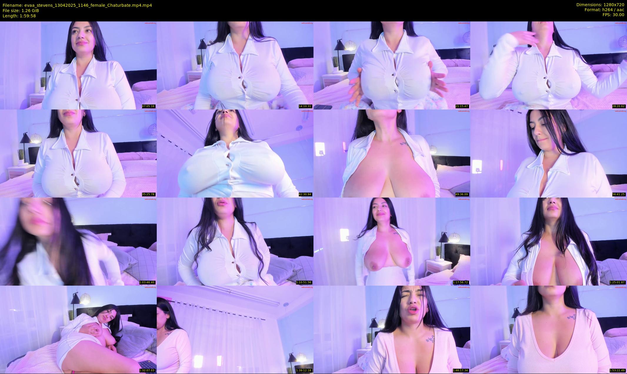 evaa_stevens — 120 minute Chaturbate female cam show recording, 720p, Apr 13, 2025