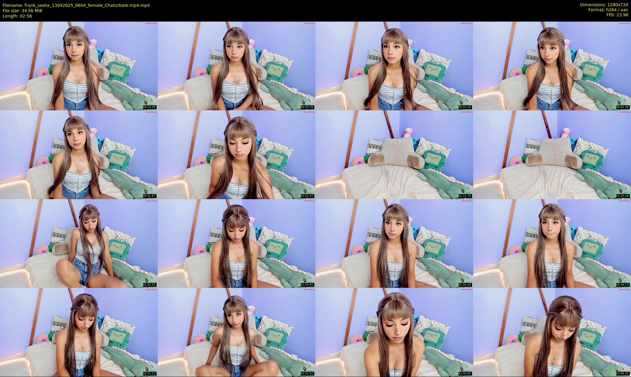 frank_sasha — 3 minute Chaturbate couple cam show recording, 720p, Apr 13, 2025