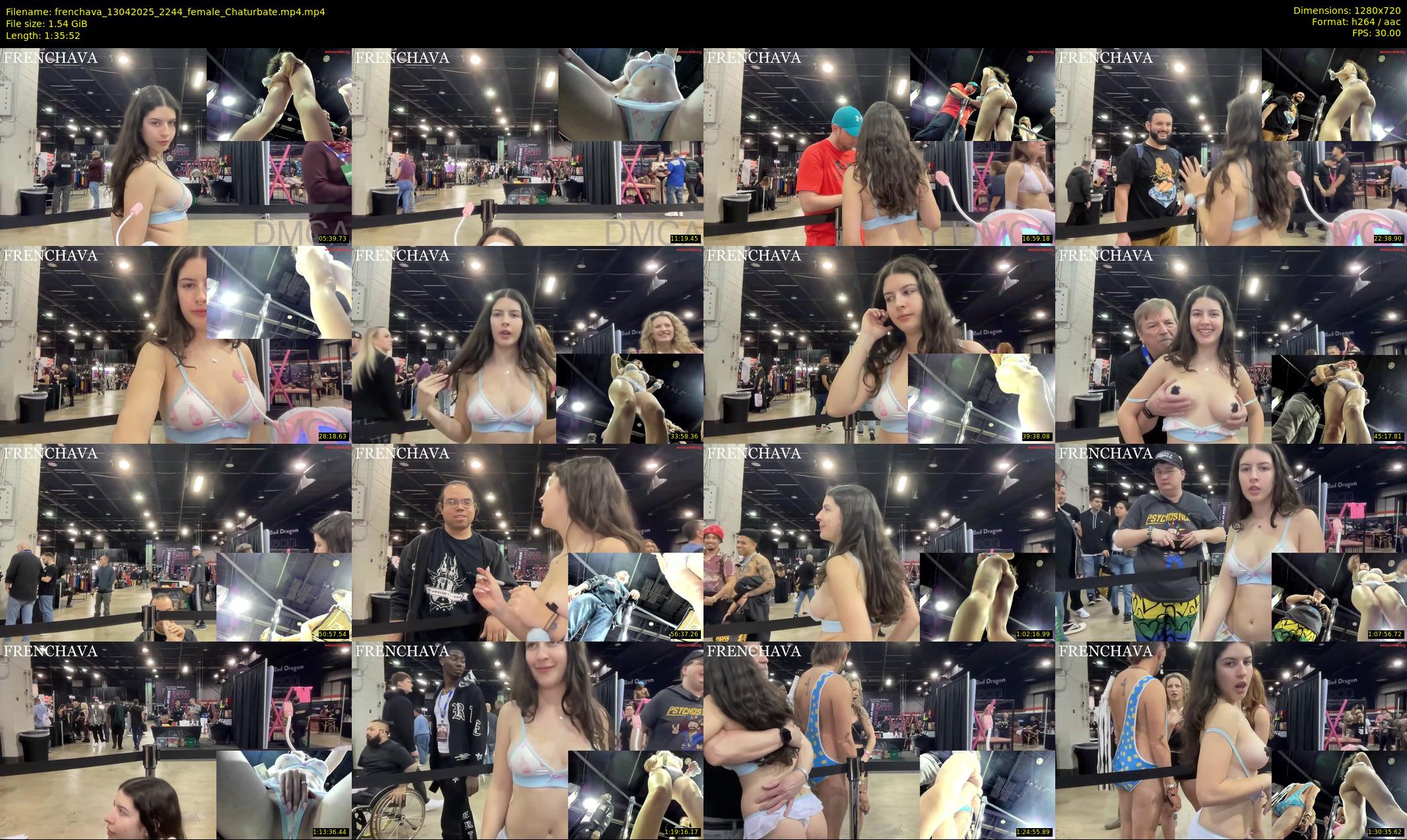 frenchava — 96 minute Chaturbate female cam show recording, 720p, Apr 13, 2025