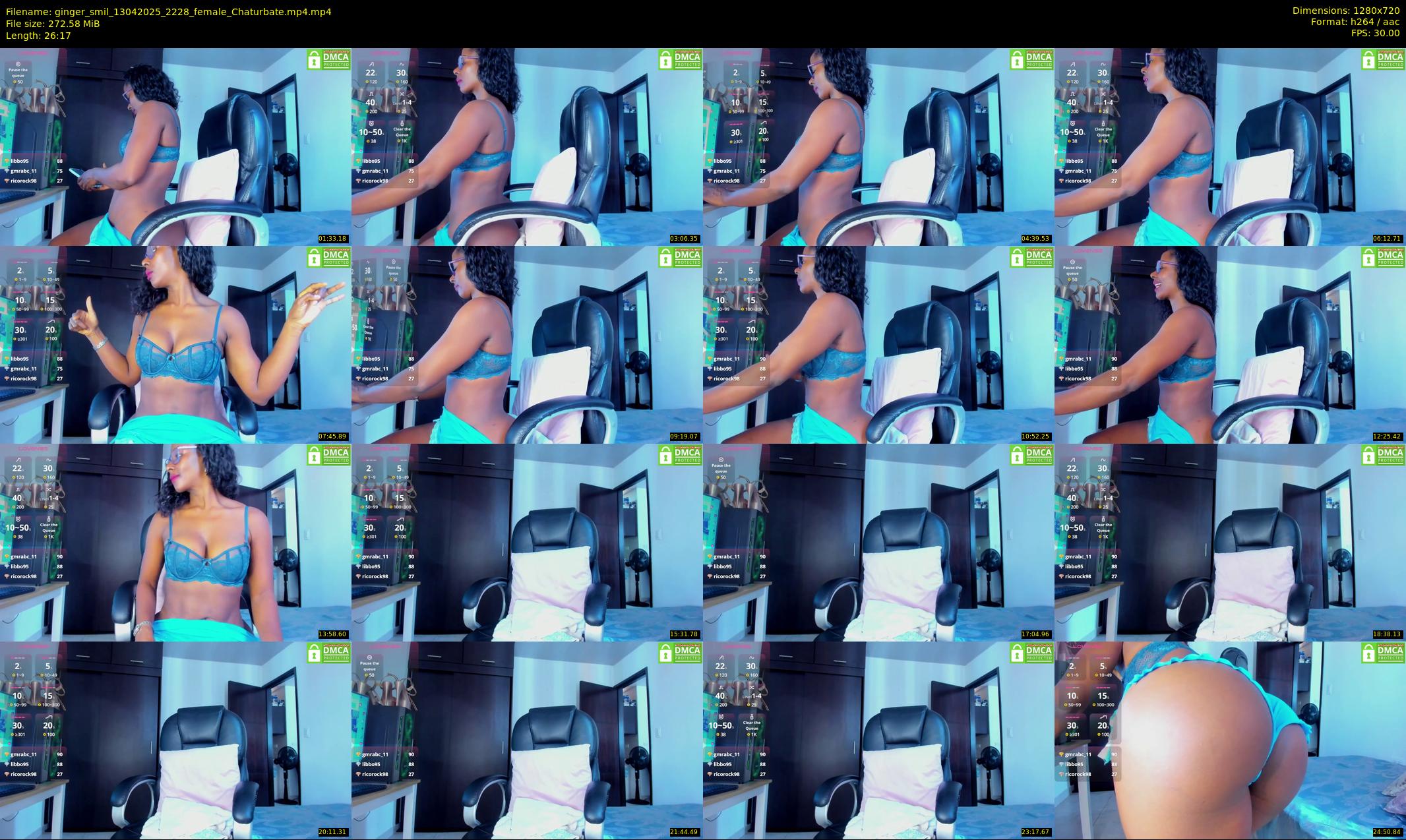 ginger_smil — 27 minute Chaturbate female cam show recording, 720p, Apr 13, 2025