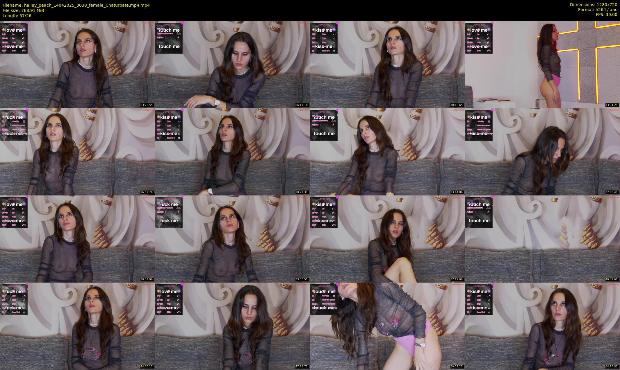 hailey_peach — 58 minute Chaturbate female cam show recording, 720p, Apr 14, 2025