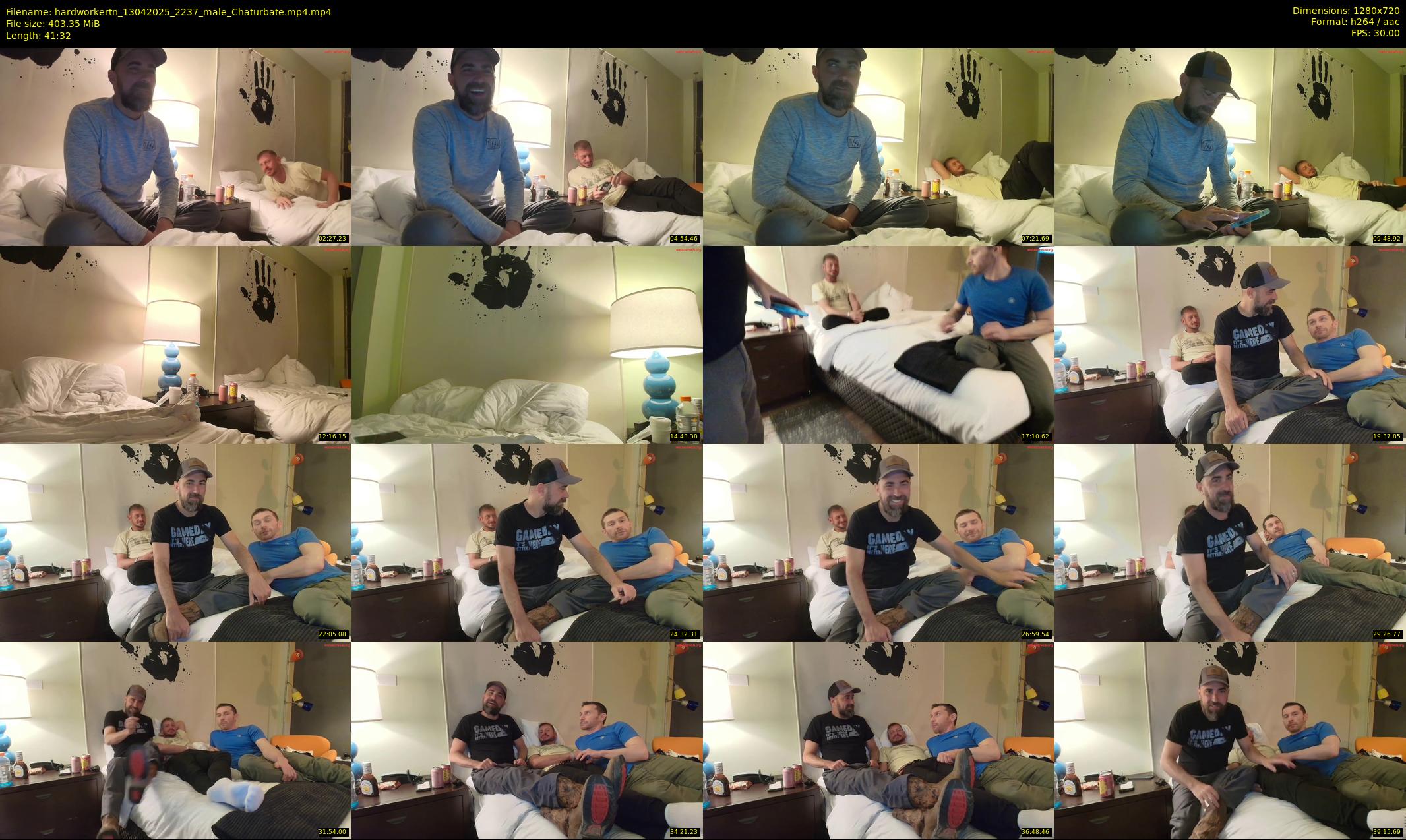 hardworkertn — 42 minute Chaturbate male cam show recording, 720p, Apr 13, 2025