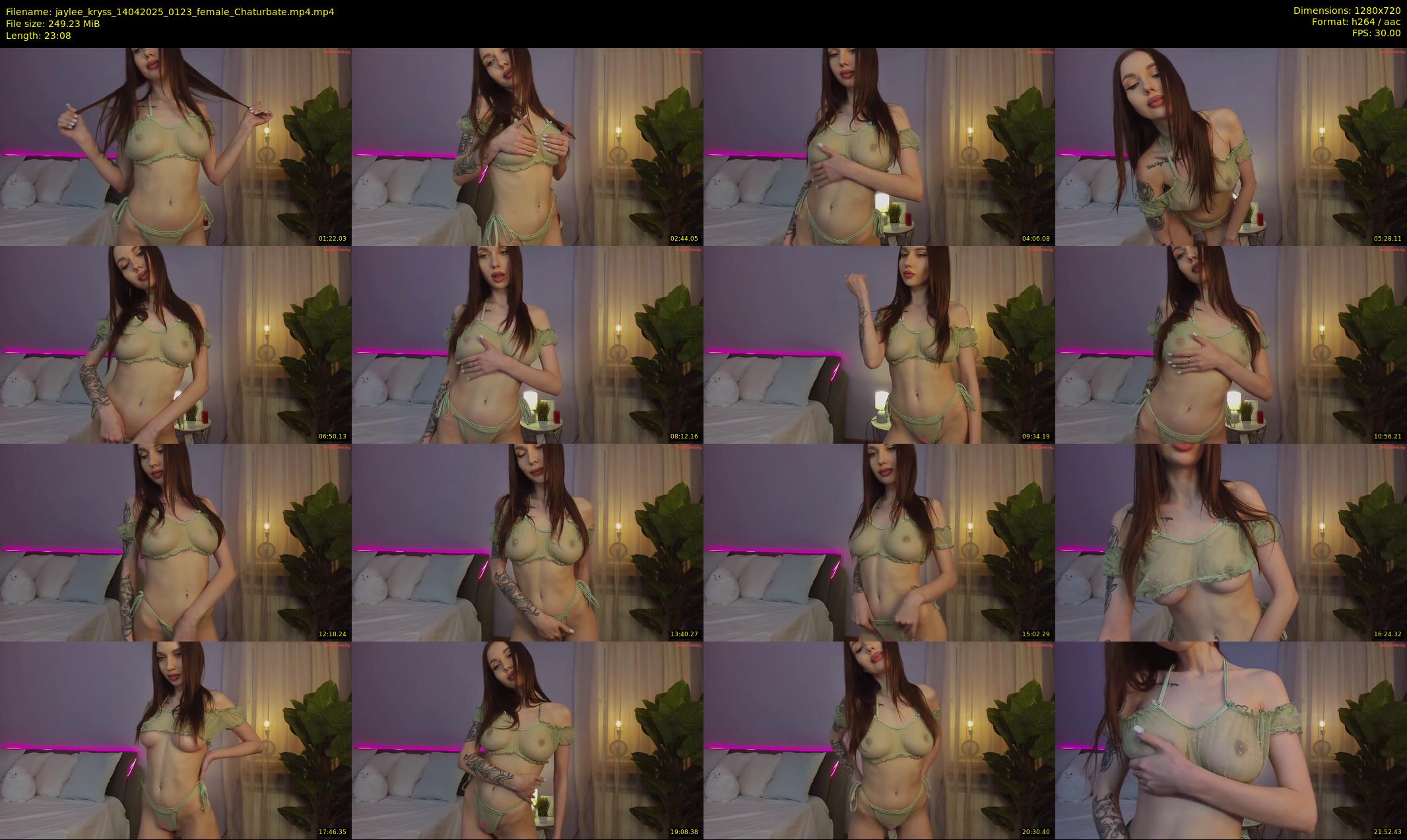 jaylee_kryss — 24 minute Chaturbate female cam show recording, 720p, Apr 14, 2025