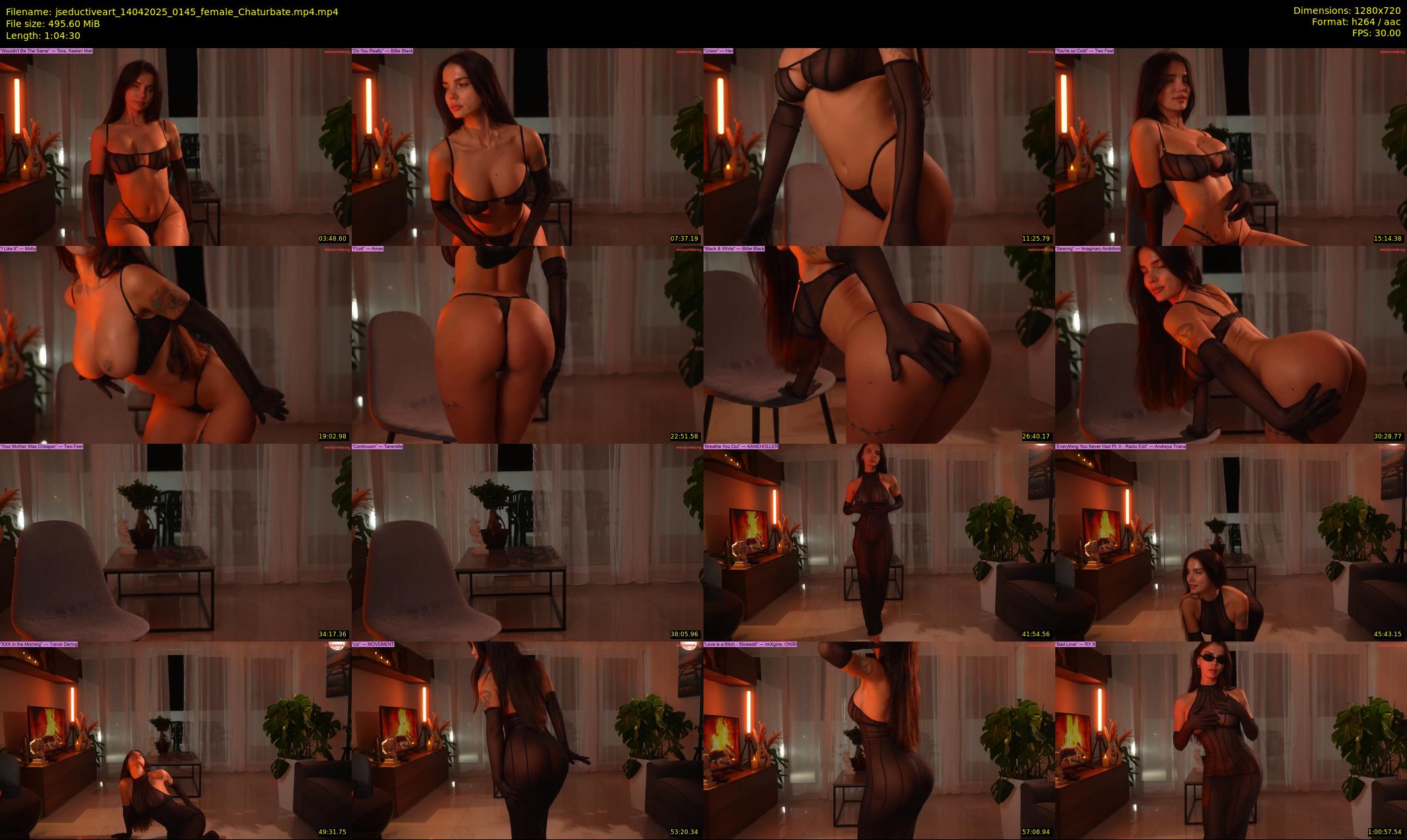 jseductiveart — 65 minute Chaturbate female cam show recording, 720p, Apr 14, 2025