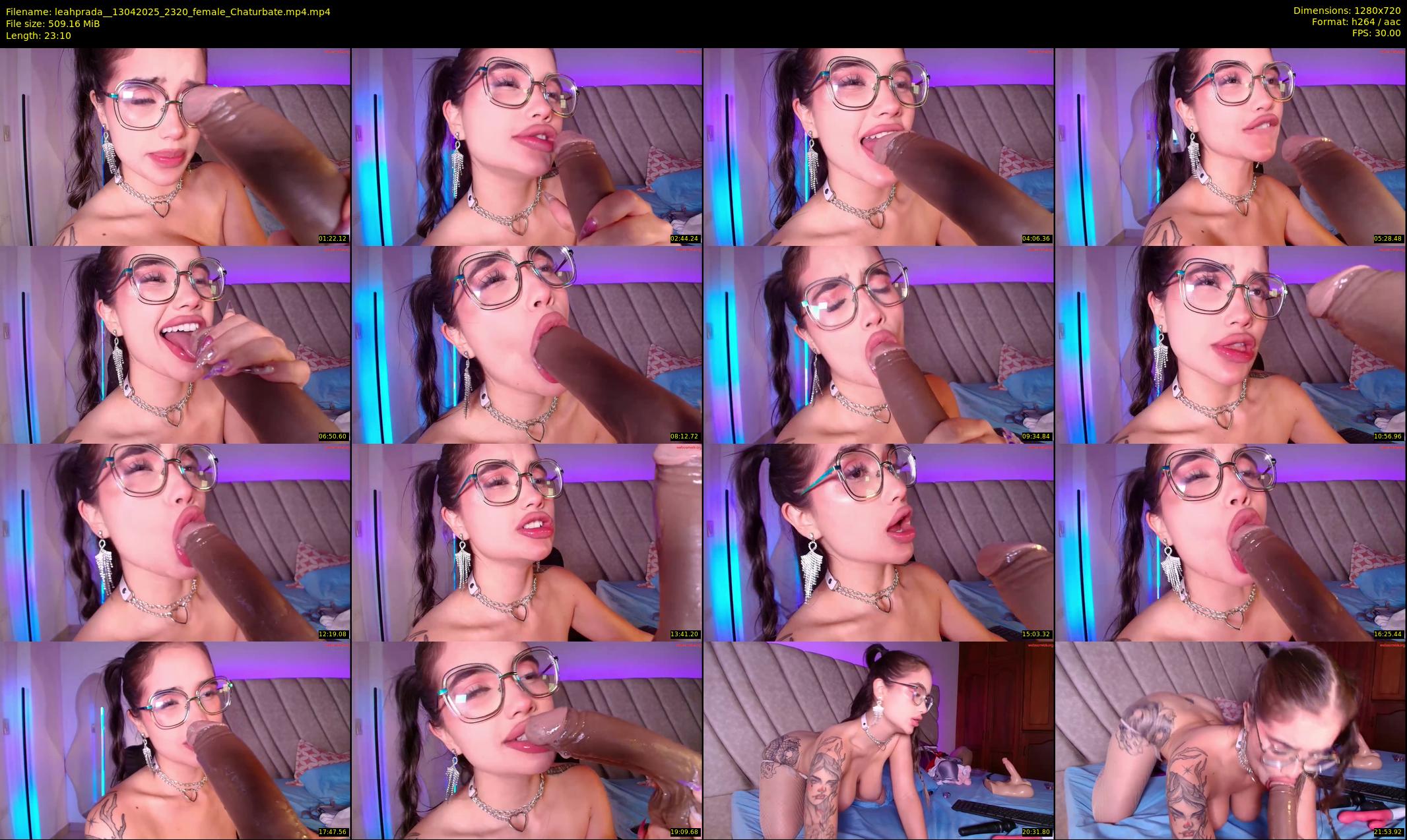 leahprada_ — 24 minute Chaturbate female cam show recording, 720p, Apr 13, 2025