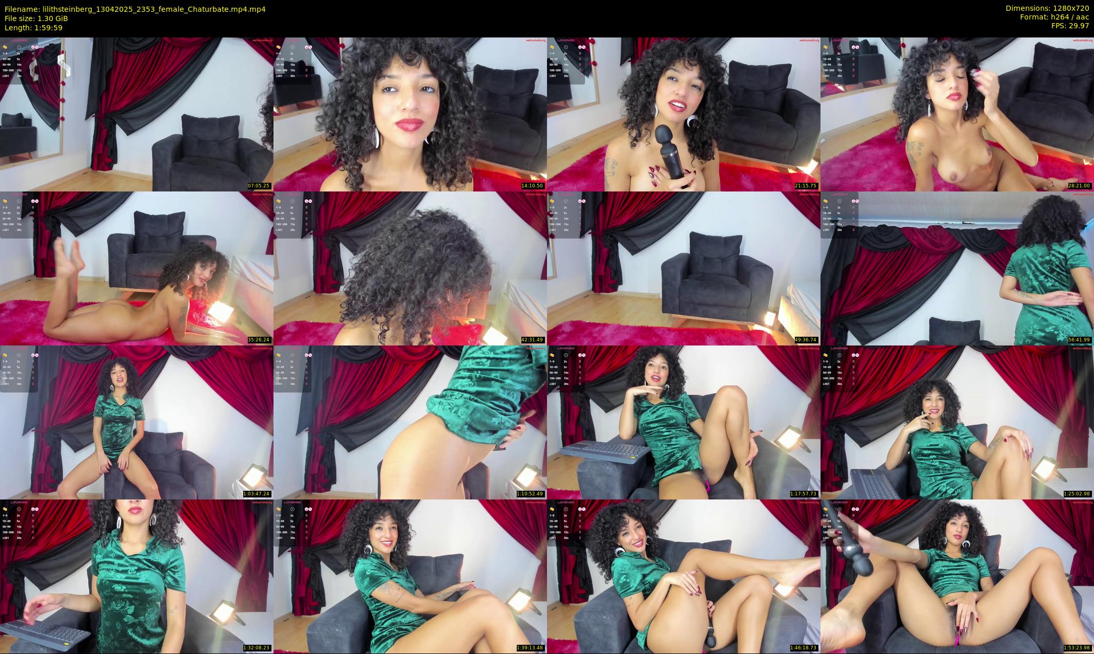 lilithsteinberg — 120 minute Chaturbate female cam show recording, 720p, Apr 13, 2025