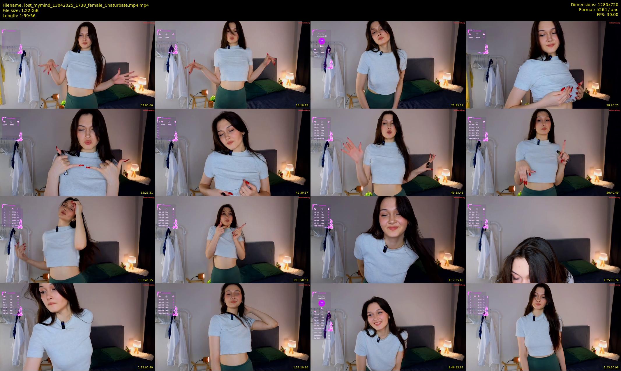 lost_mymind — 120 minute Chaturbate female cam show recording, 720p, Apr 13, 2025