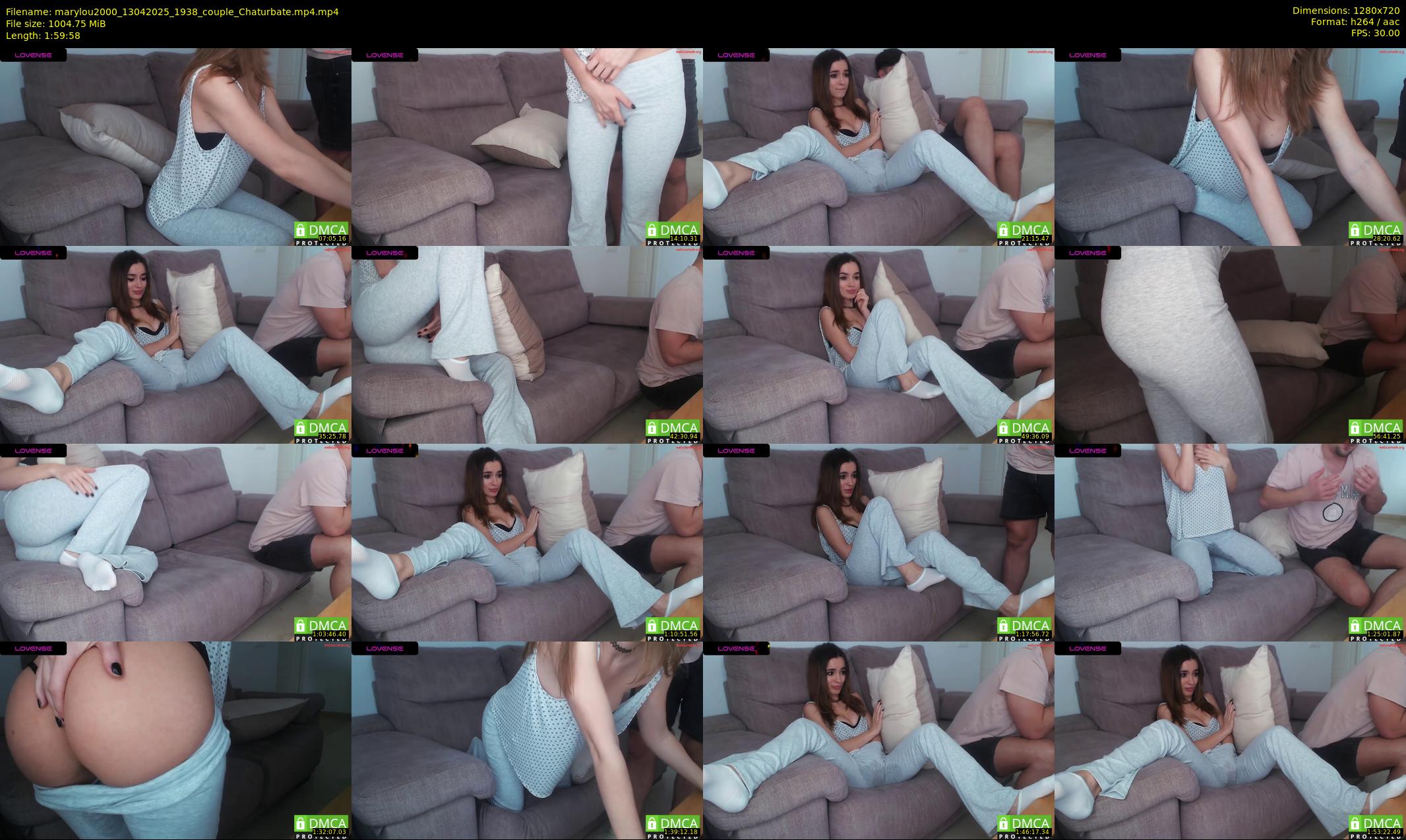 marylou2000 — 120 minute Chaturbate couple cam show recording, 720p, Apr 13, 2025