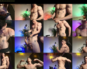 metatron_muscle — 120 minute Chaturbate male cam show recording, 720p, Apr 13, 2025