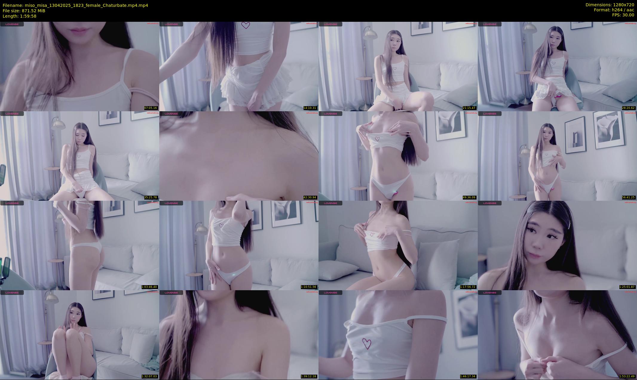 miso_misa — 120 minute Chaturbate female cam show recording, 720p, Apr 13, 2025