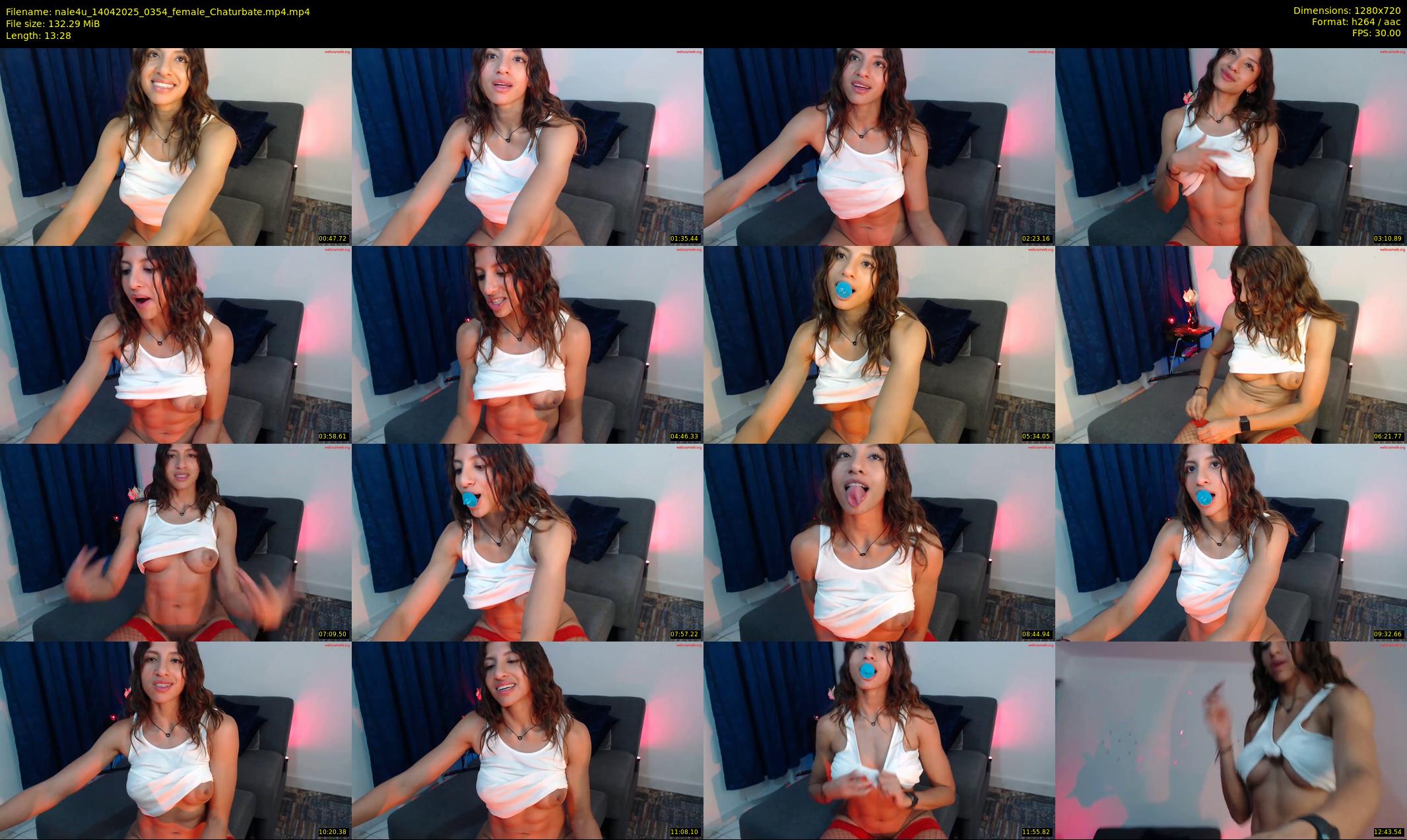 nale4u — 14 minute Chaturbate female cam show recording, 720p, Apr 14, 2025