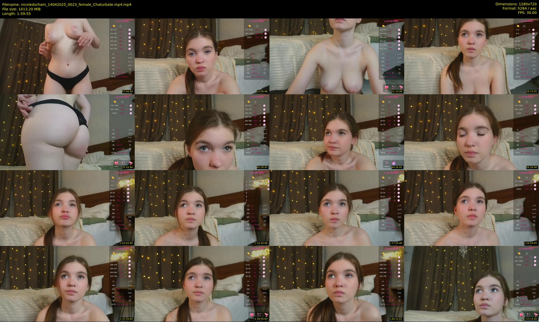 nicoledurham — 120 minute Chaturbate female cam show recording, 720p, Apr 14, 2025