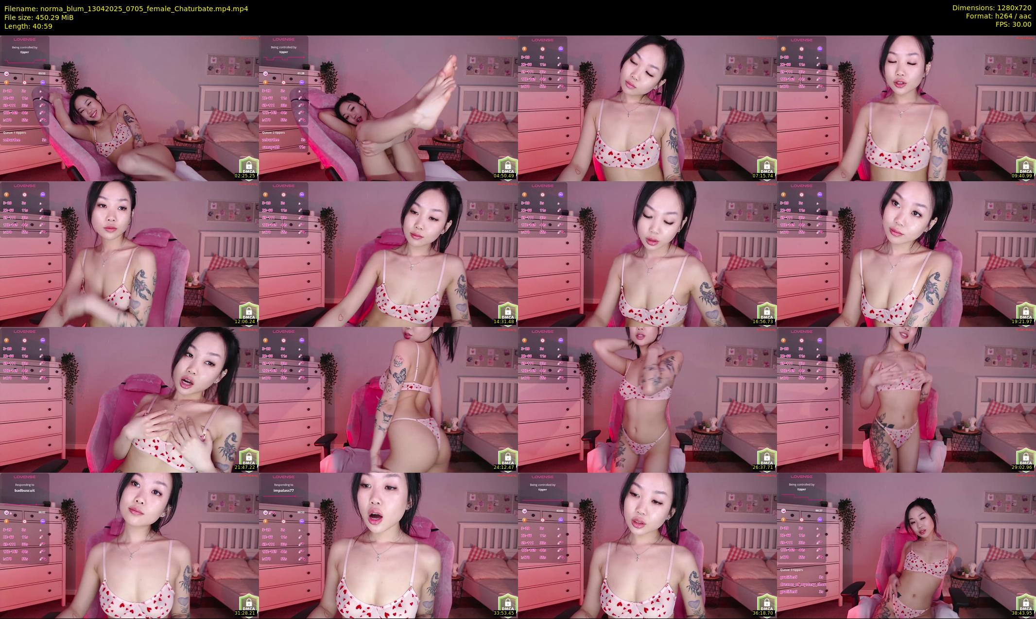 norma_blum — 41 minute Chaturbate female cam show recording, 720p, Apr 13, 2025