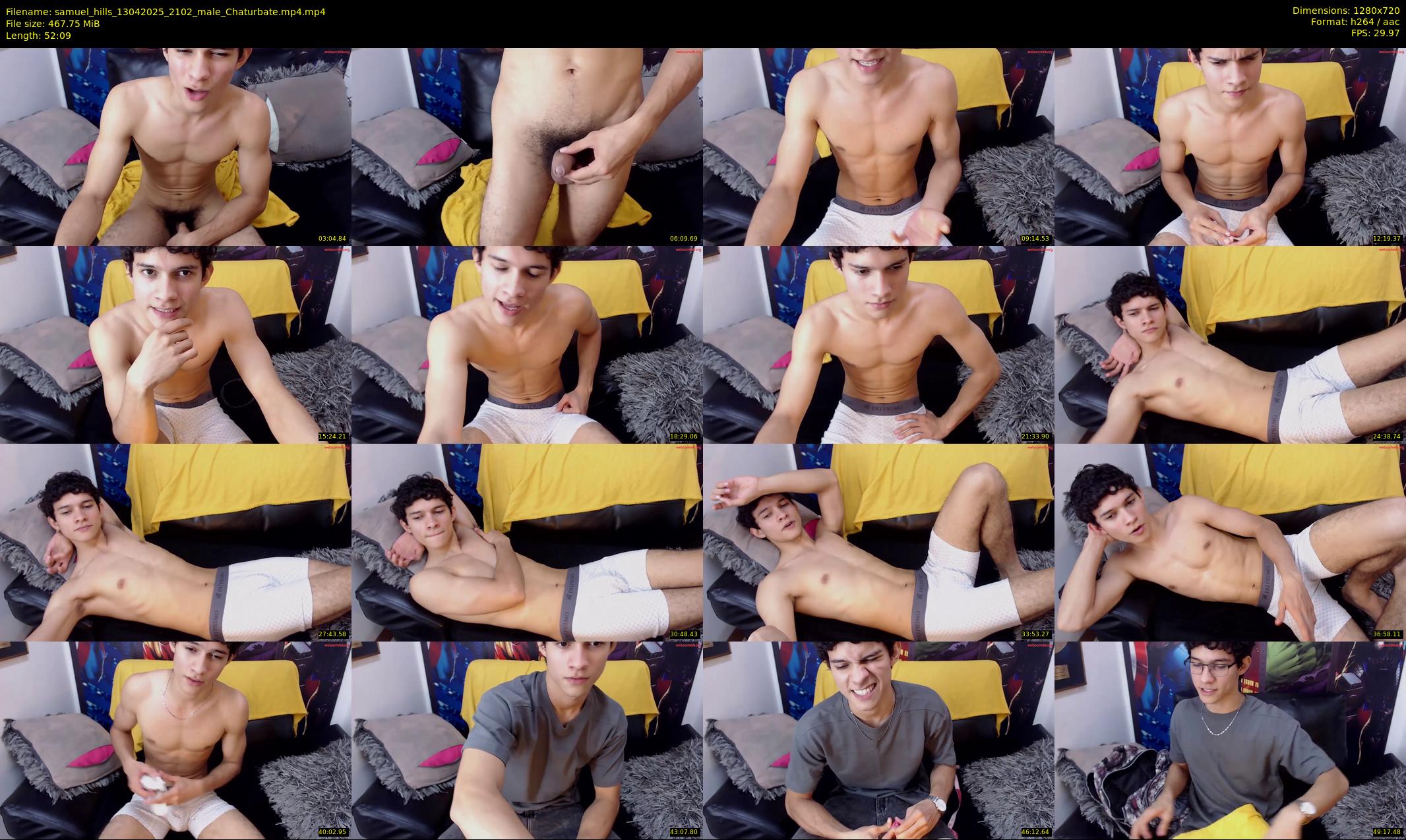 samuel_hills — 53 minute Chaturbate male cam show recording, 720p, Apr 13, 2025
