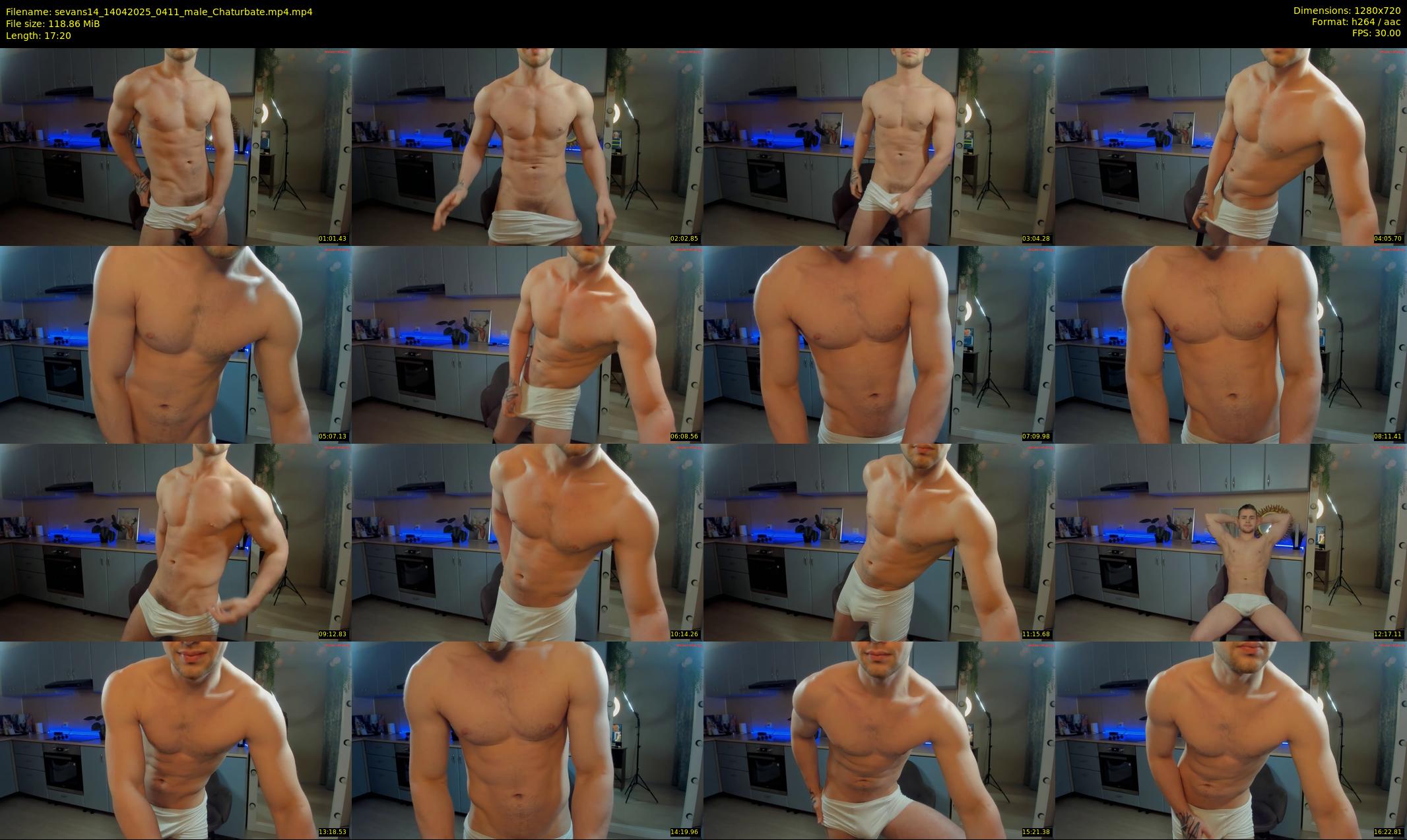 sevans14 — 18 minute Chaturbate male cam show recording, 720p, Apr 14, 2025