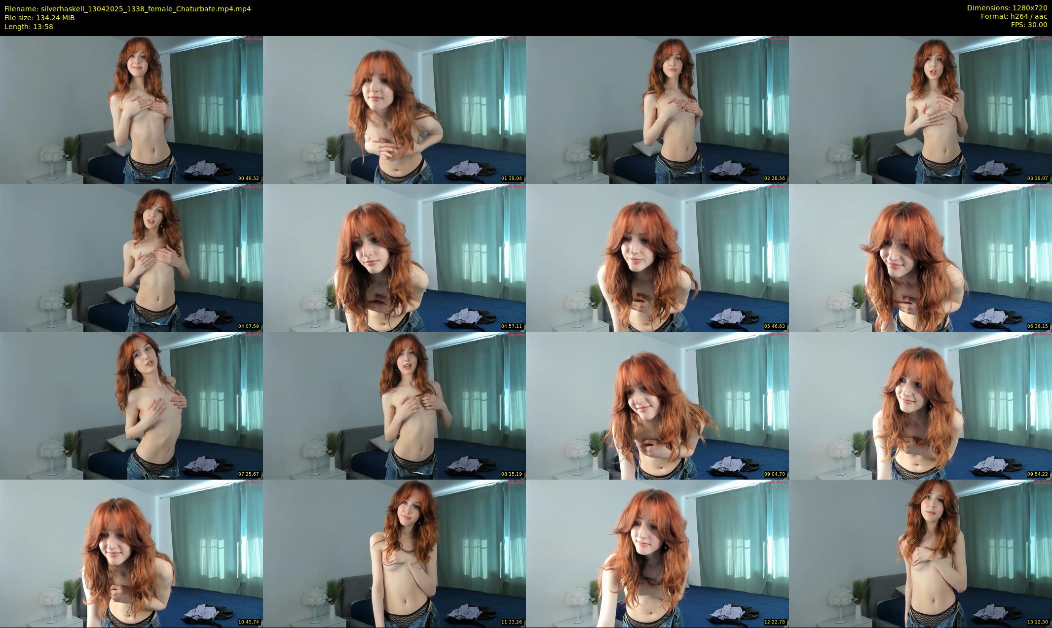 silverhaskell — 14 minute Chaturbate female cam show recording, 720p, Apr 13, 2025