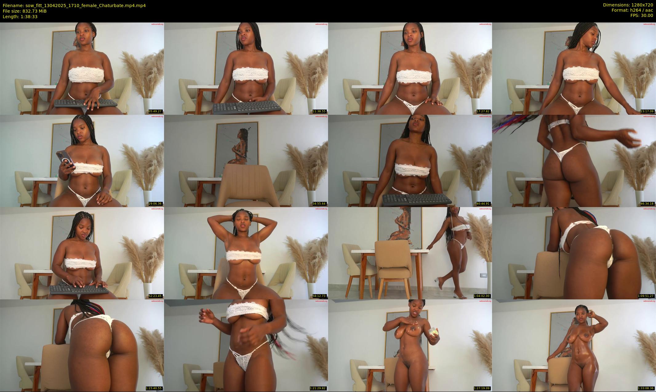 sow_fitt — 99 minute Chaturbate female cam show recording, 720p, Apr 13, 2025