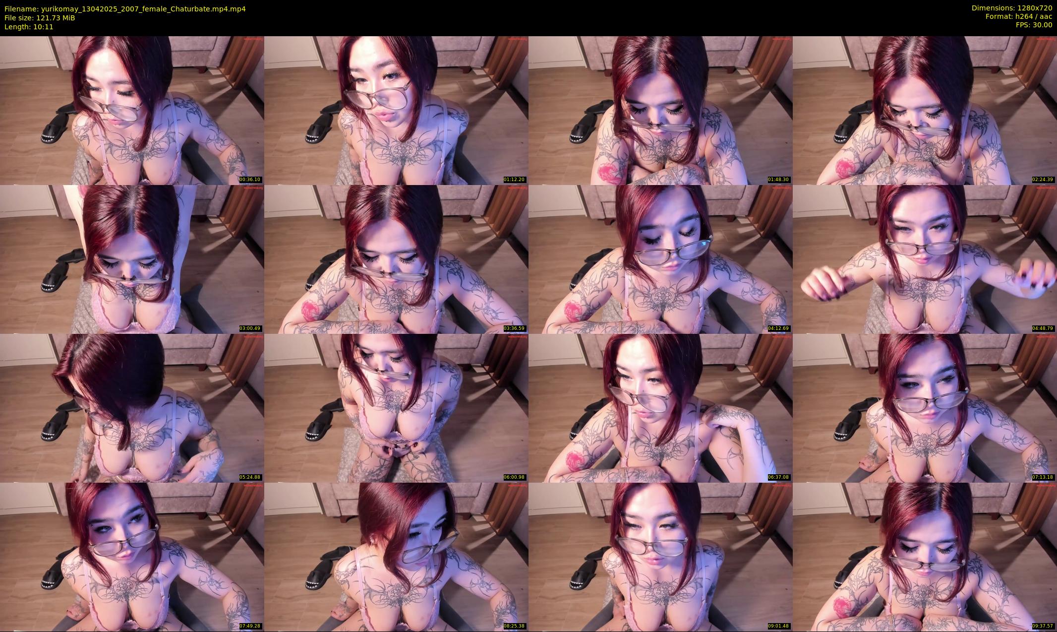 yurikomay — 11 minute Chaturbate female cam show recording, 720p, Apr 13, 2025