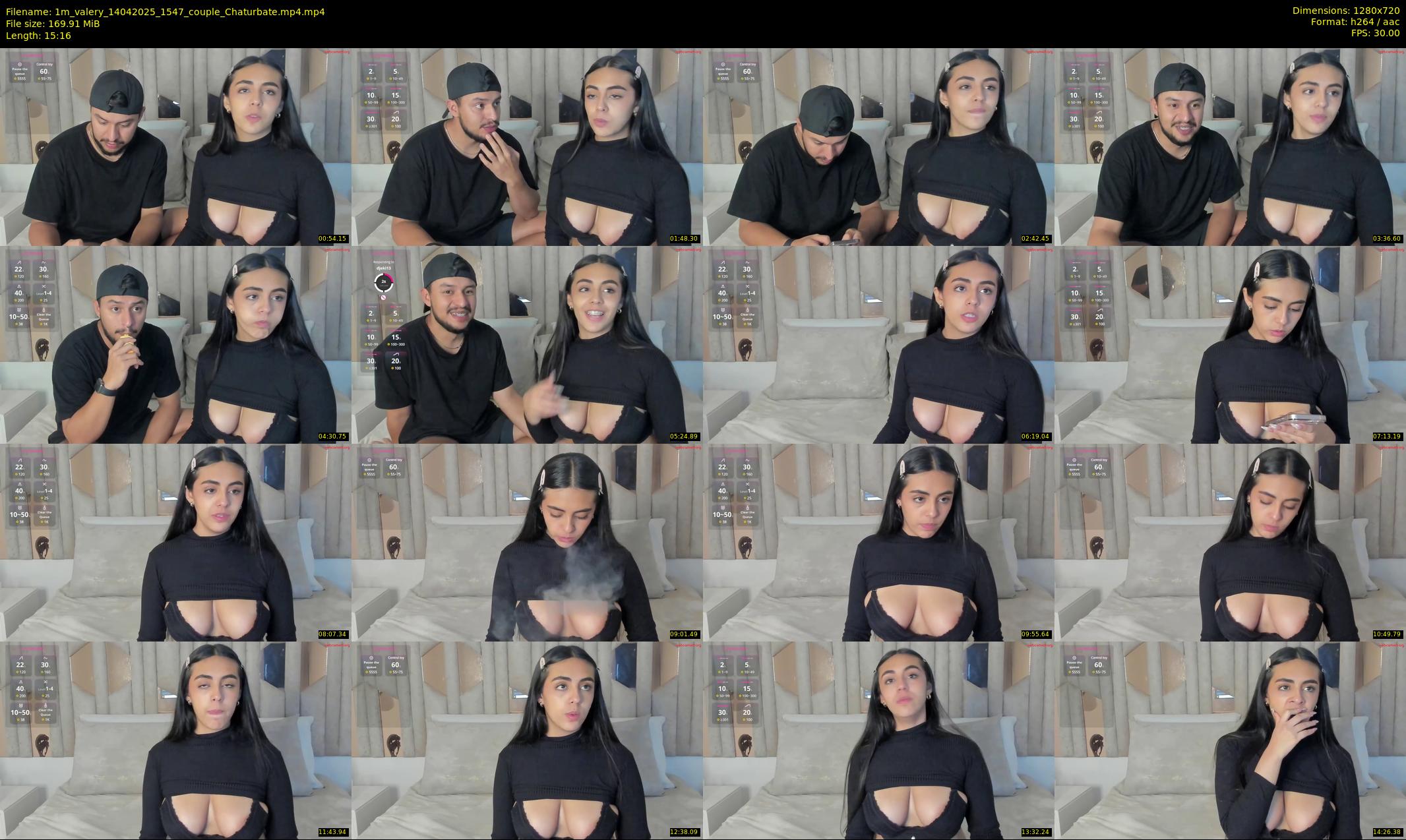 1m_valery — 16 minute Chaturbate female cam show recording, 720p, Apr 14, 2025