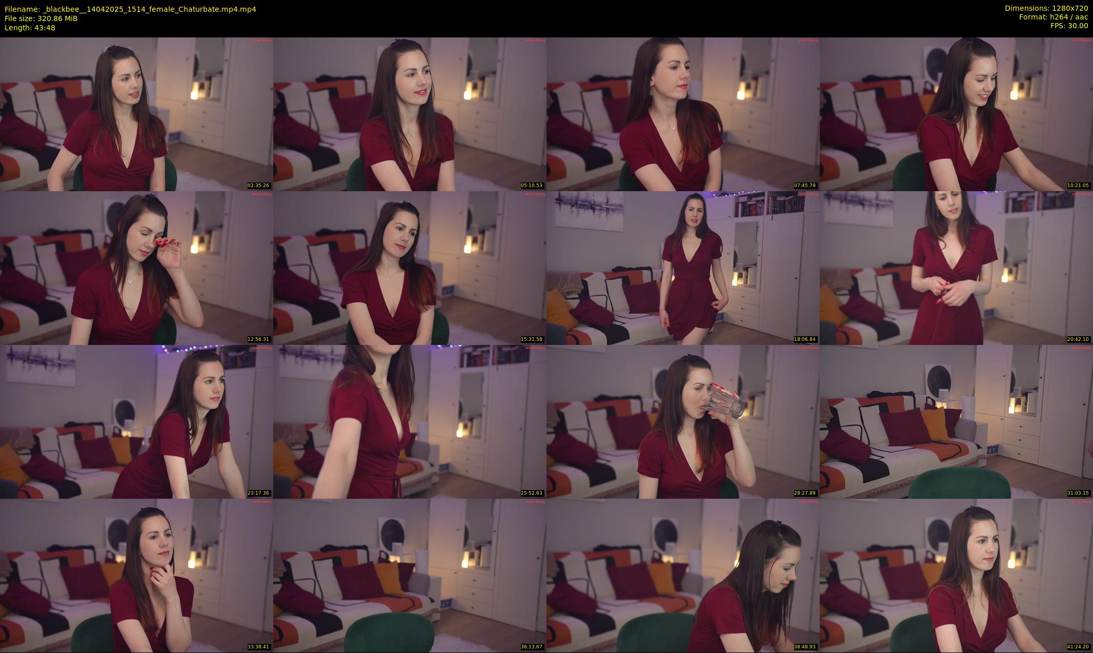 _blackbee_ — 44 minute Chaturbate female cam show recording, 720p, Apr 14, 2025