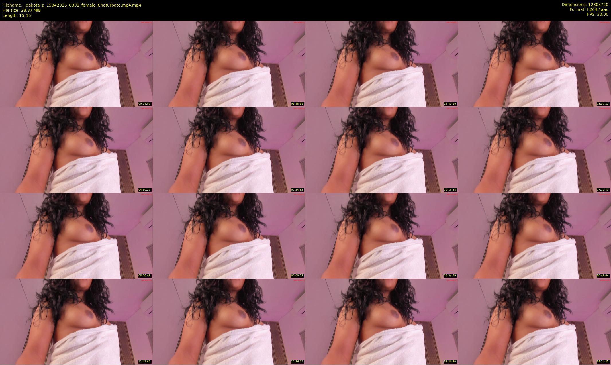 _dakota_a — 16 minute Chaturbate female cam show recording, 720p, Apr 15, 2025
