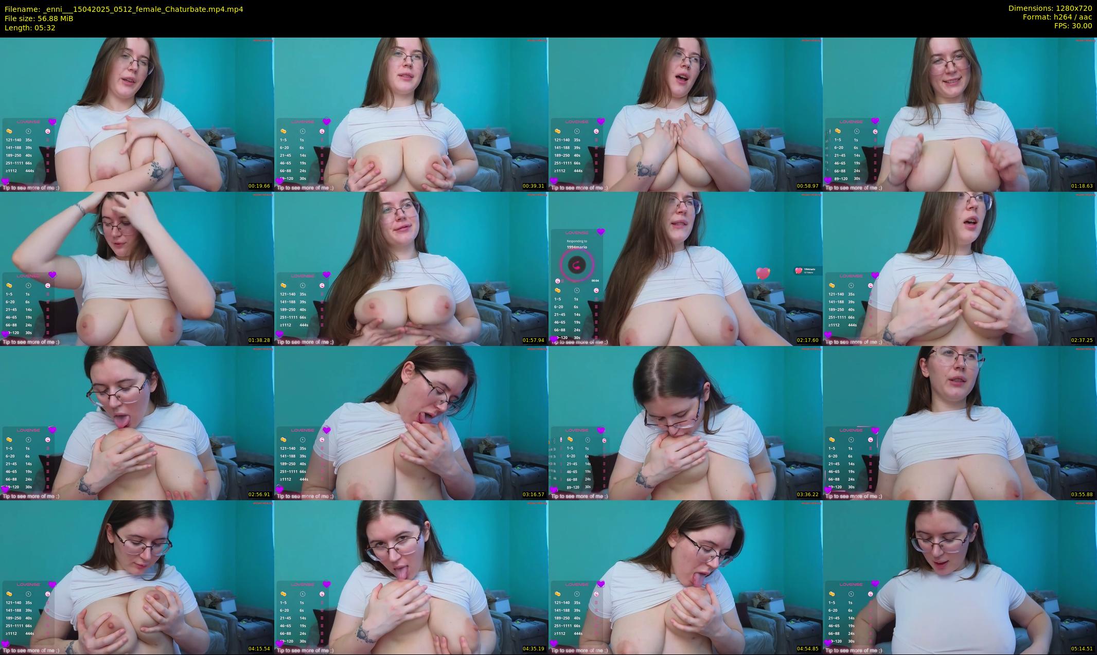 _enni__ — 6 minute Chaturbate female cam show recording, 720p, Apr 15, 2025