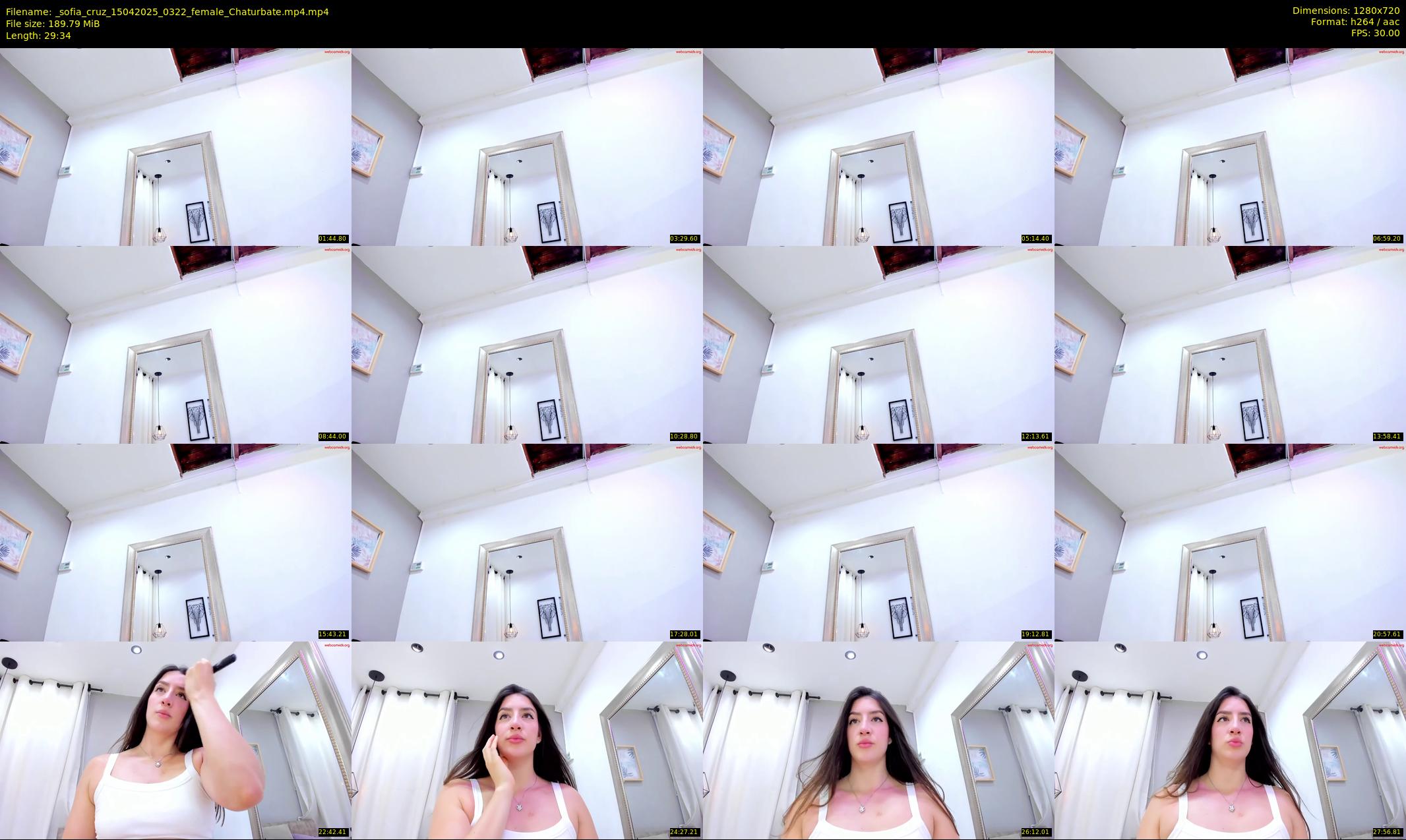 _sofia_cruz — 30 minute Chaturbate female cam show recording, 720p, Apr 15, 2025