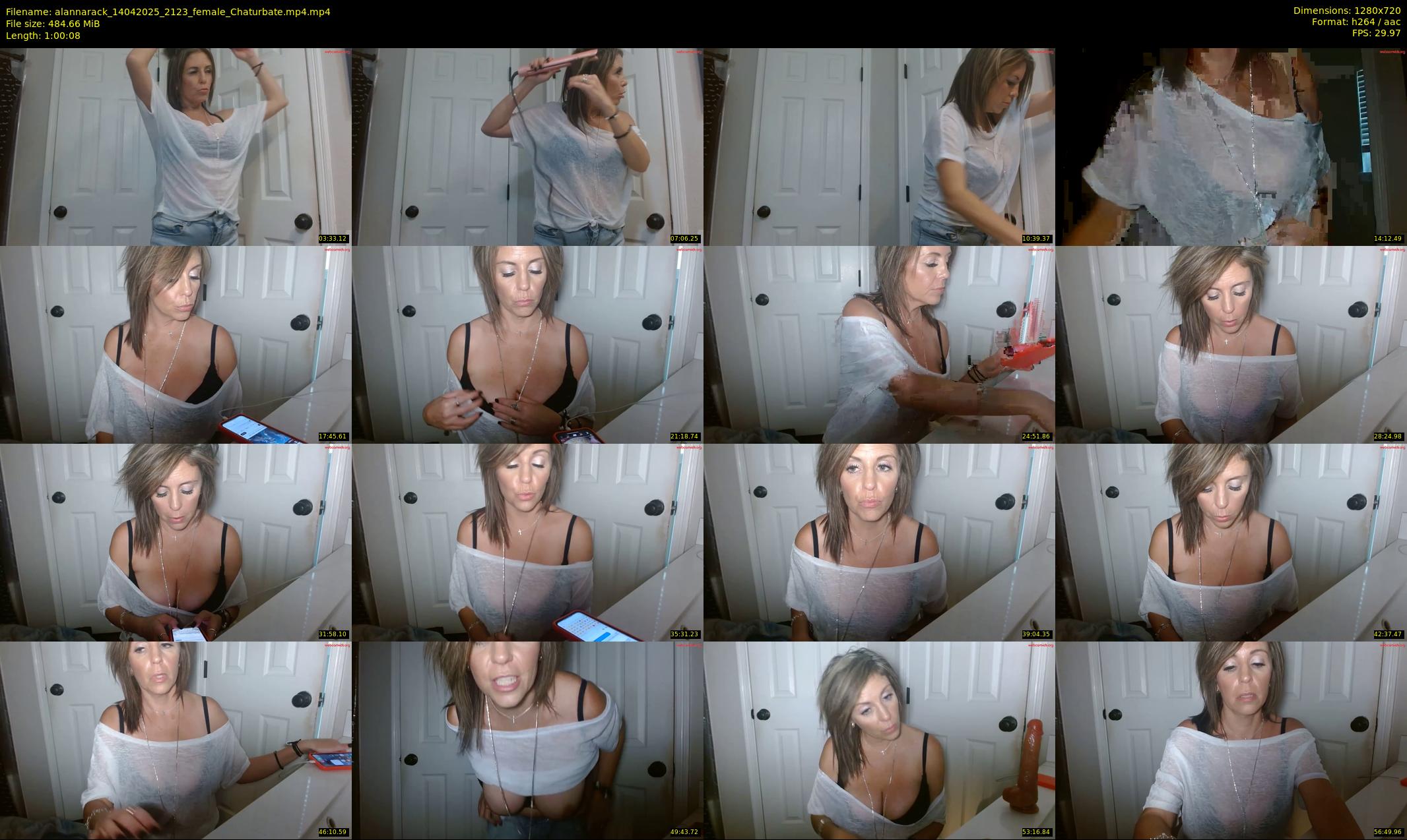 alannarack — 61 minute Chaturbate female cam show recording, 720p, Apr 14, 2025