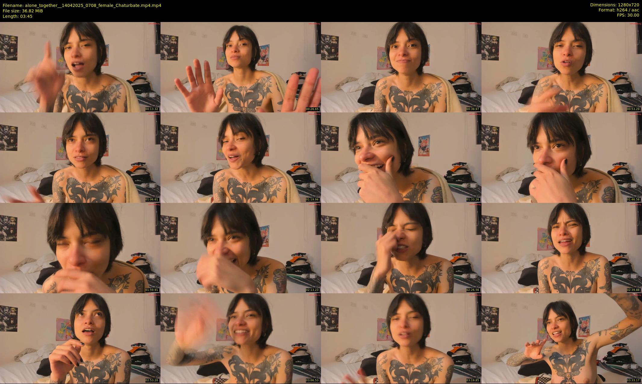 alone_together_ — 4 minute Chaturbate female cam show recording, 720p, Apr 14, 2025