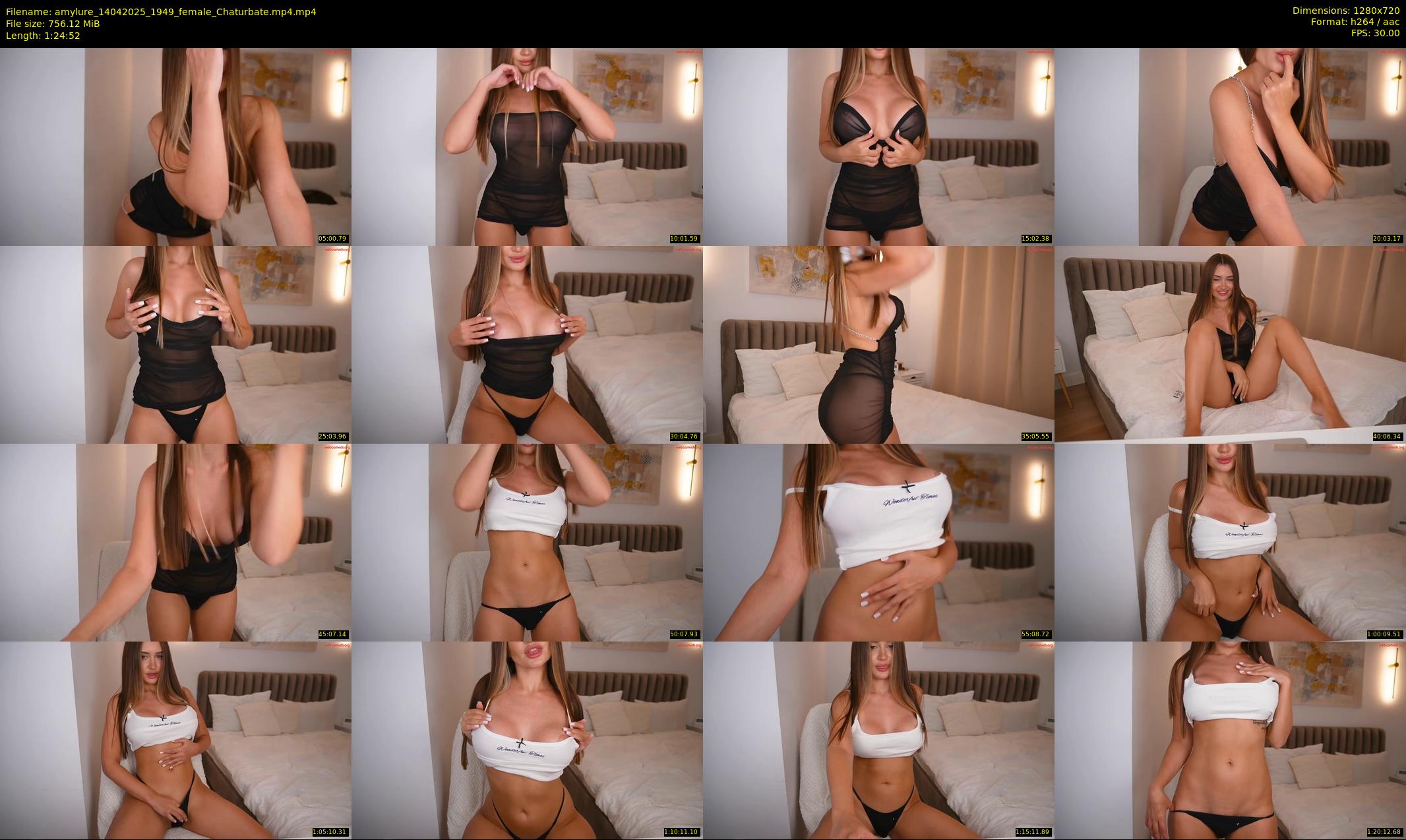 amylure — 85 minute Chaturbate female cam show recording, 720p, Apr 14, 2025