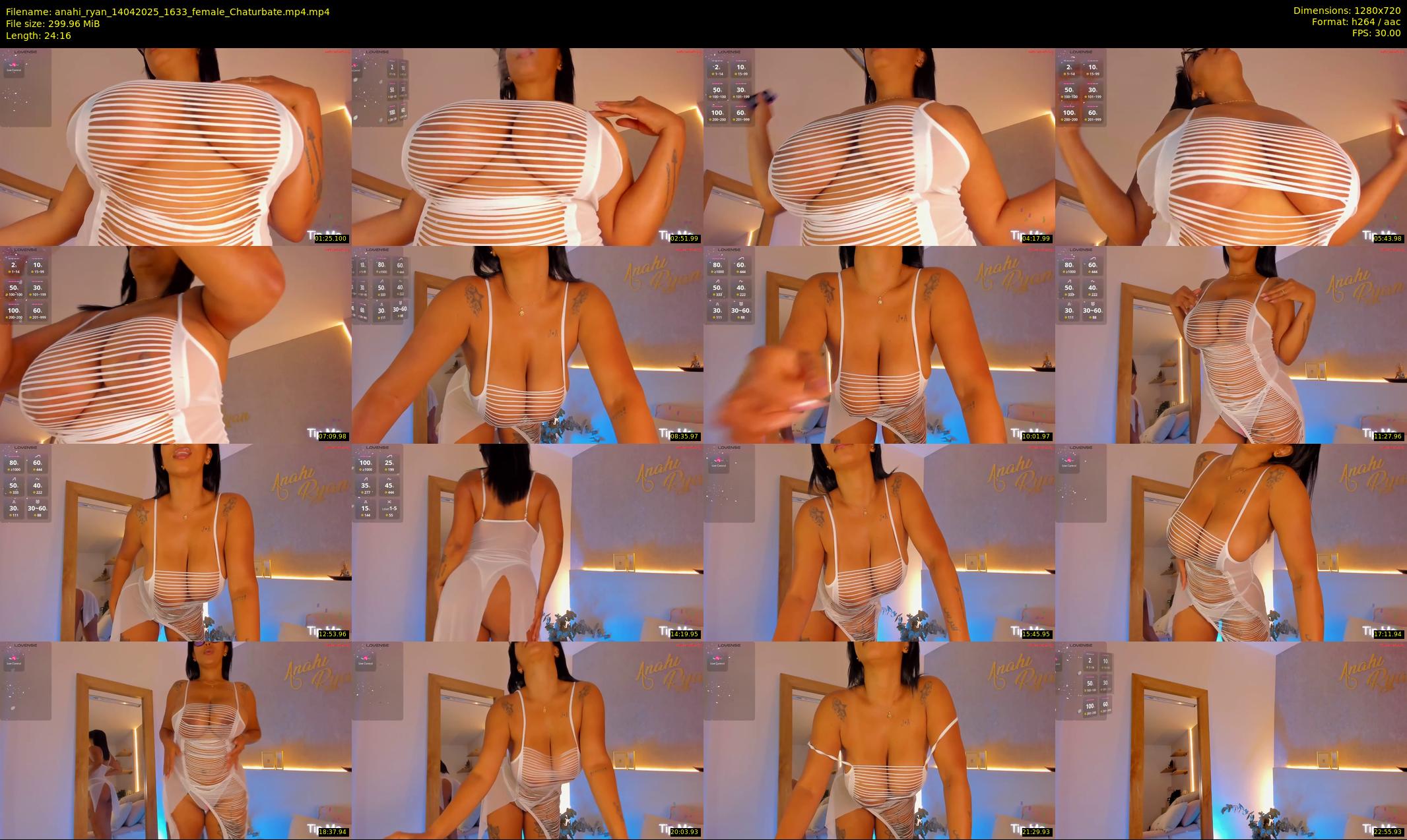 anahi_ryan — 25 minute Chaturbate female cam show recording, 720p, Apr 14, 2025