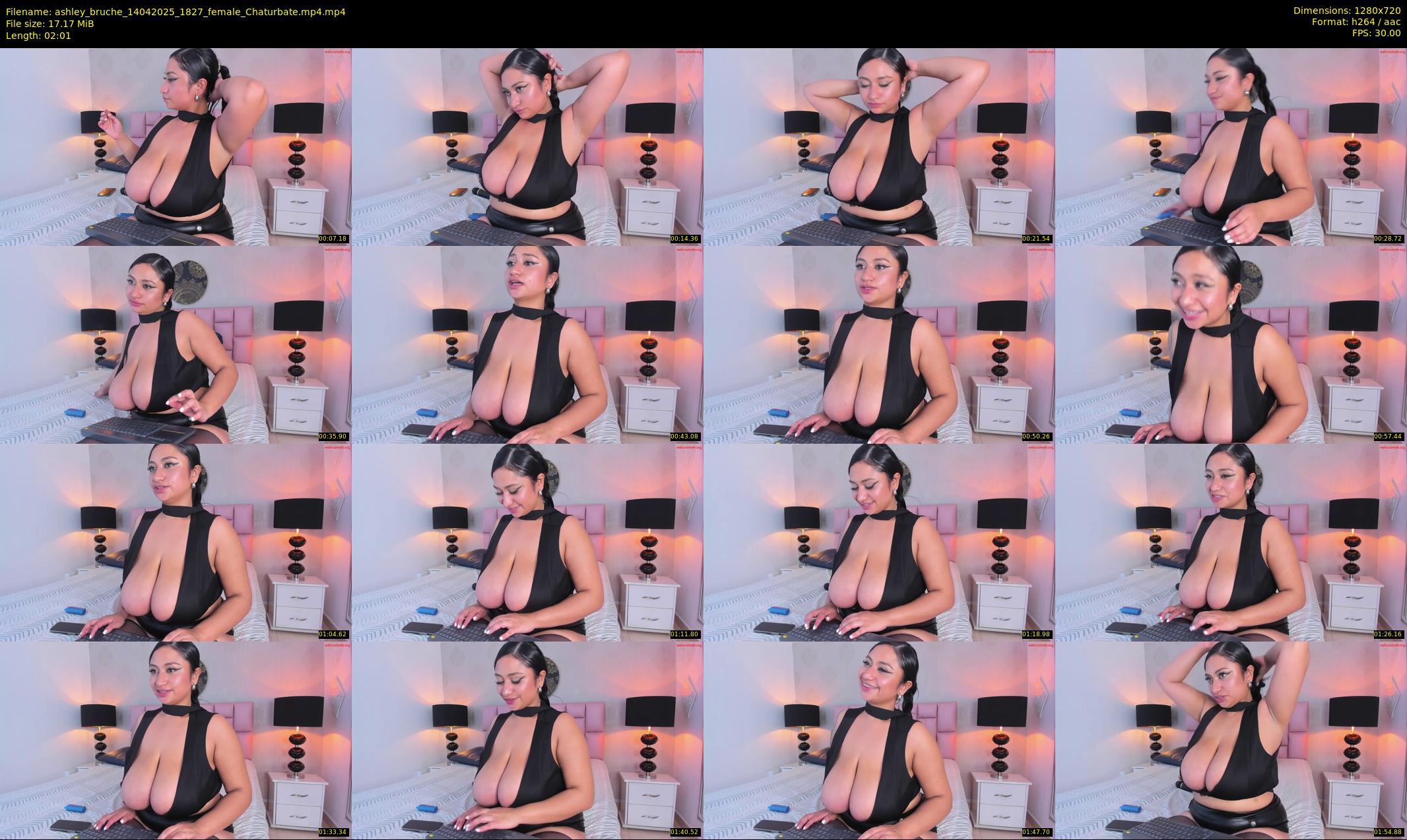 ashley_bruche — 3 minute Chaturbate female cam show recording, 720p, Apr 14, 2025