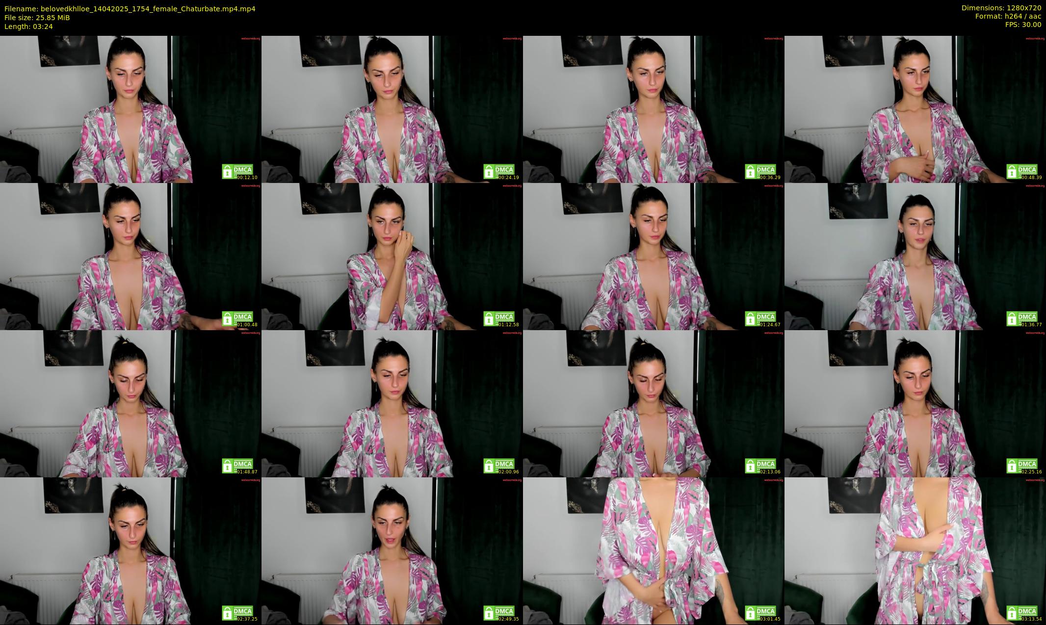 belovedkhlloe — 4 minute Chaturbate female cam show recording, 720p, Apr 14, 2025